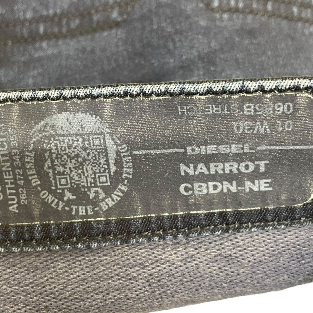 DIESEL NARROT CBDNデニムパンツ00T0010685B 古着・中古-6枚目のアイテム画像