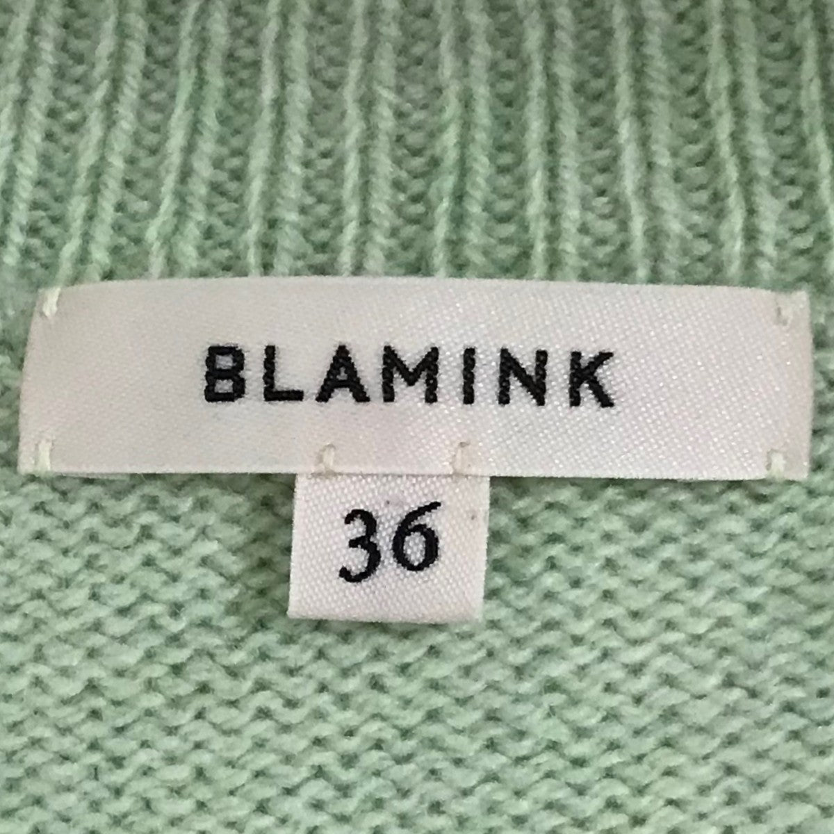 BLAMINK 【カシミヤ７ＧＶネックロングスリーブ】Vネックニット7913-230-0309 古着・中古-7枚目のアイテム画像