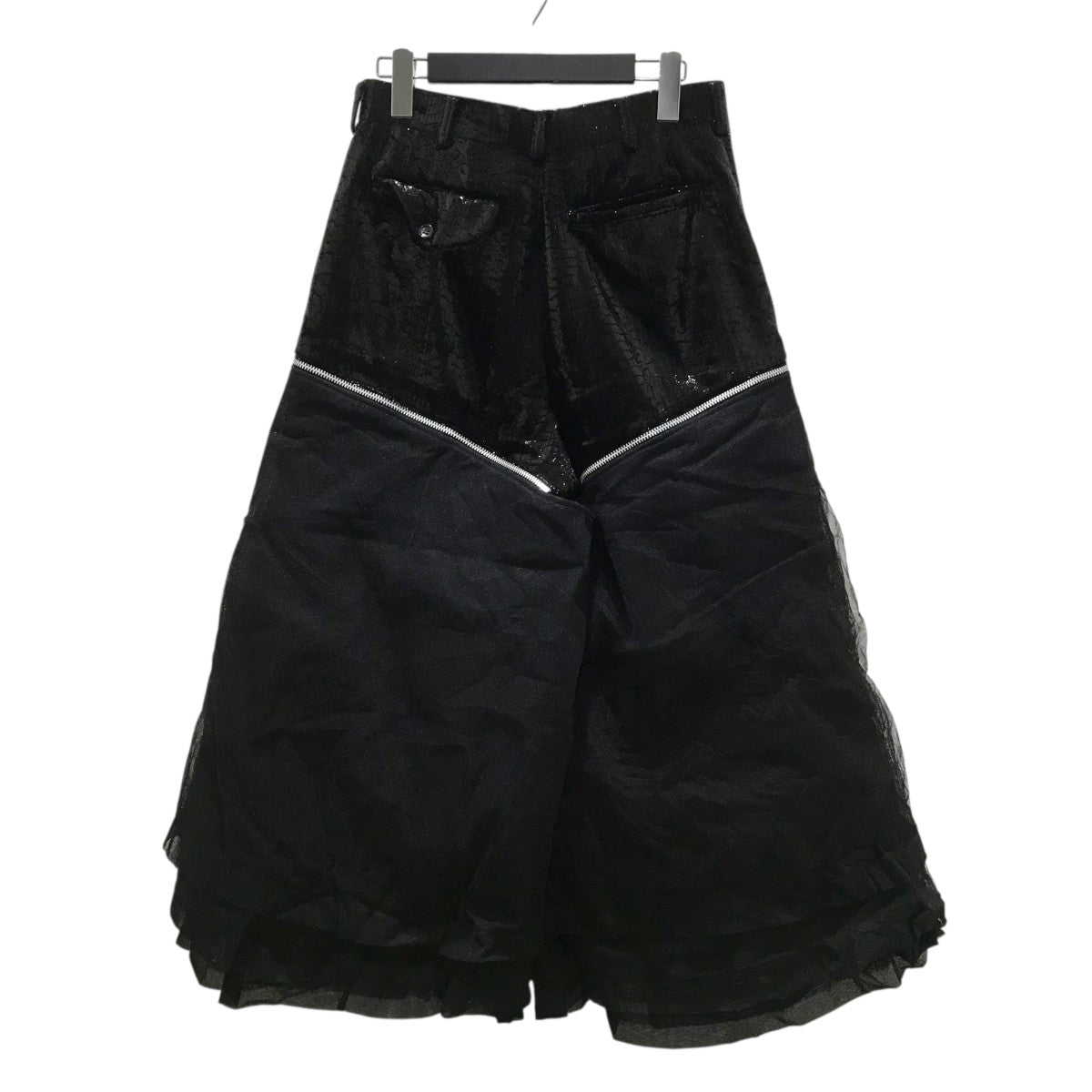 コムデギャルソン　コムコム　パンツ コムコム コムデギャルソンCOMME des GARCONS ウールギャバ二次元