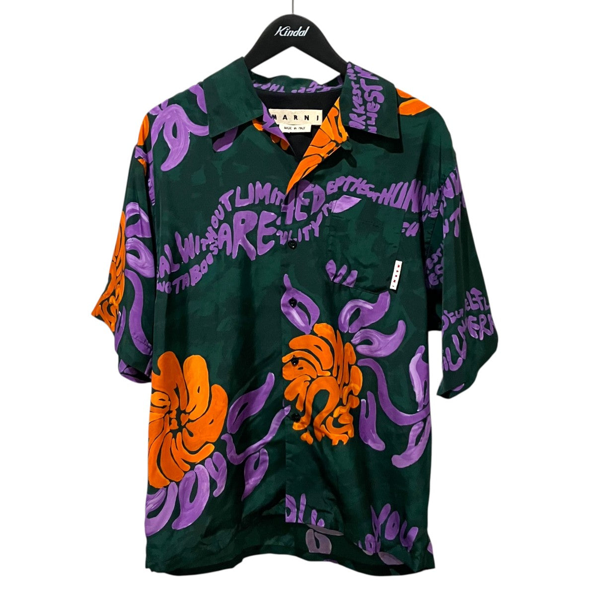 MARNI オープンカラーシャツCUMU0213A0S 古着・中古-1枚目のアイテム画像