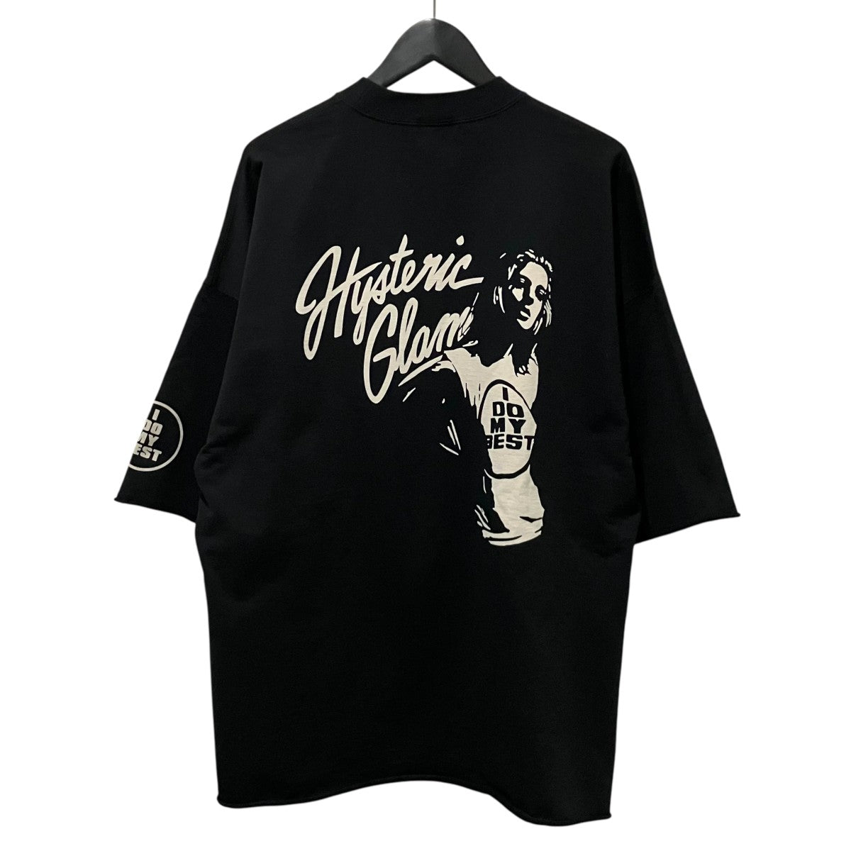 Hysteric Glamour I DO MY BEST／ビッグスウェットTシャツ02193CS04 古着・中古-2枚目のアイテム画像