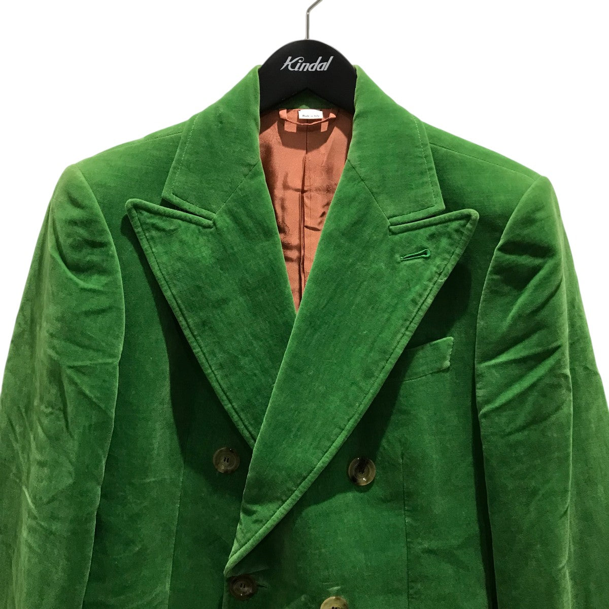 新品未使用品タグ付 GUCCI ベルベット テーラードジャケット GUCCI(グッチ) ベルベットダブルブレストテーラードジャケット569774