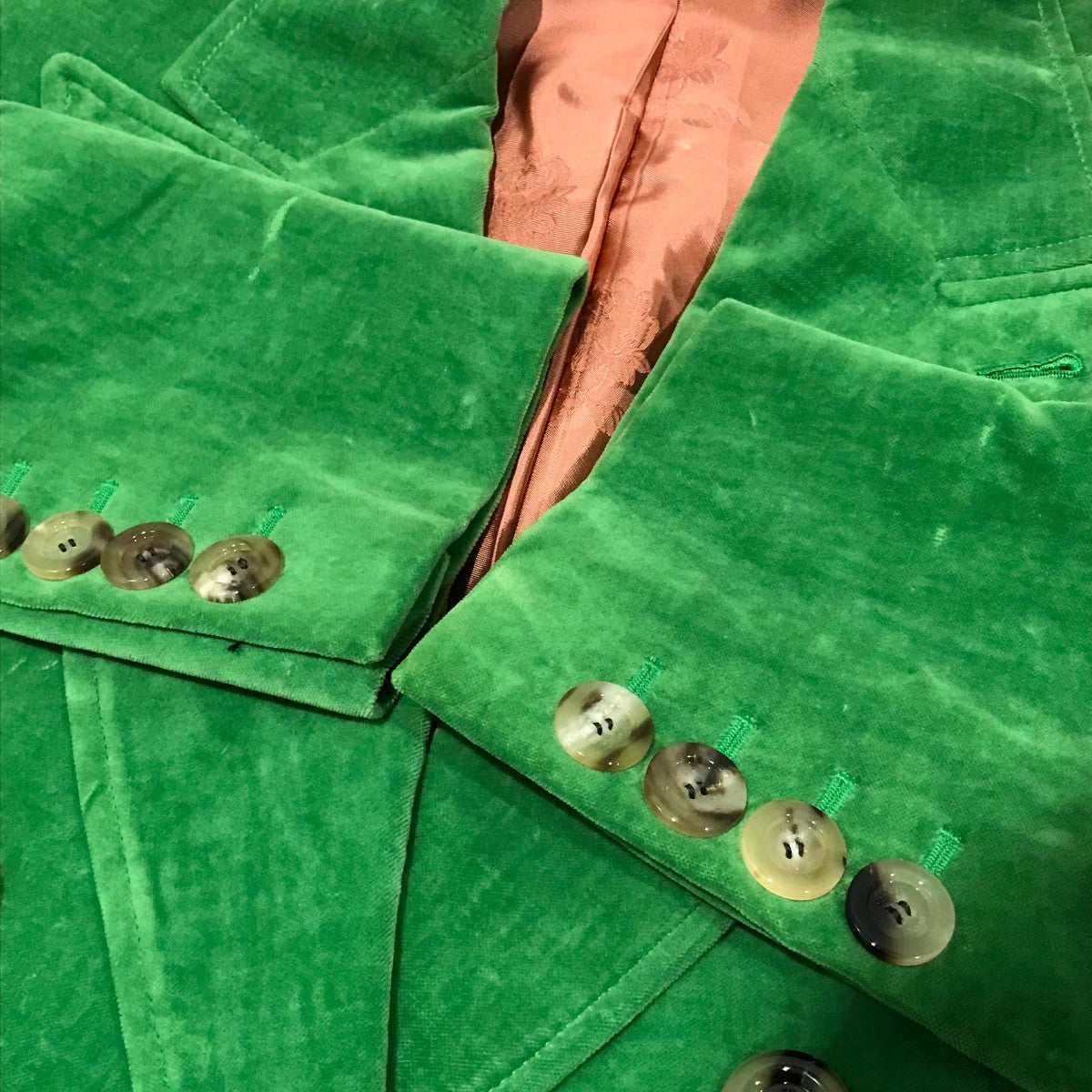 GUCCI(グッチ) ベルベットダブルブレストテーラードジャケット569774