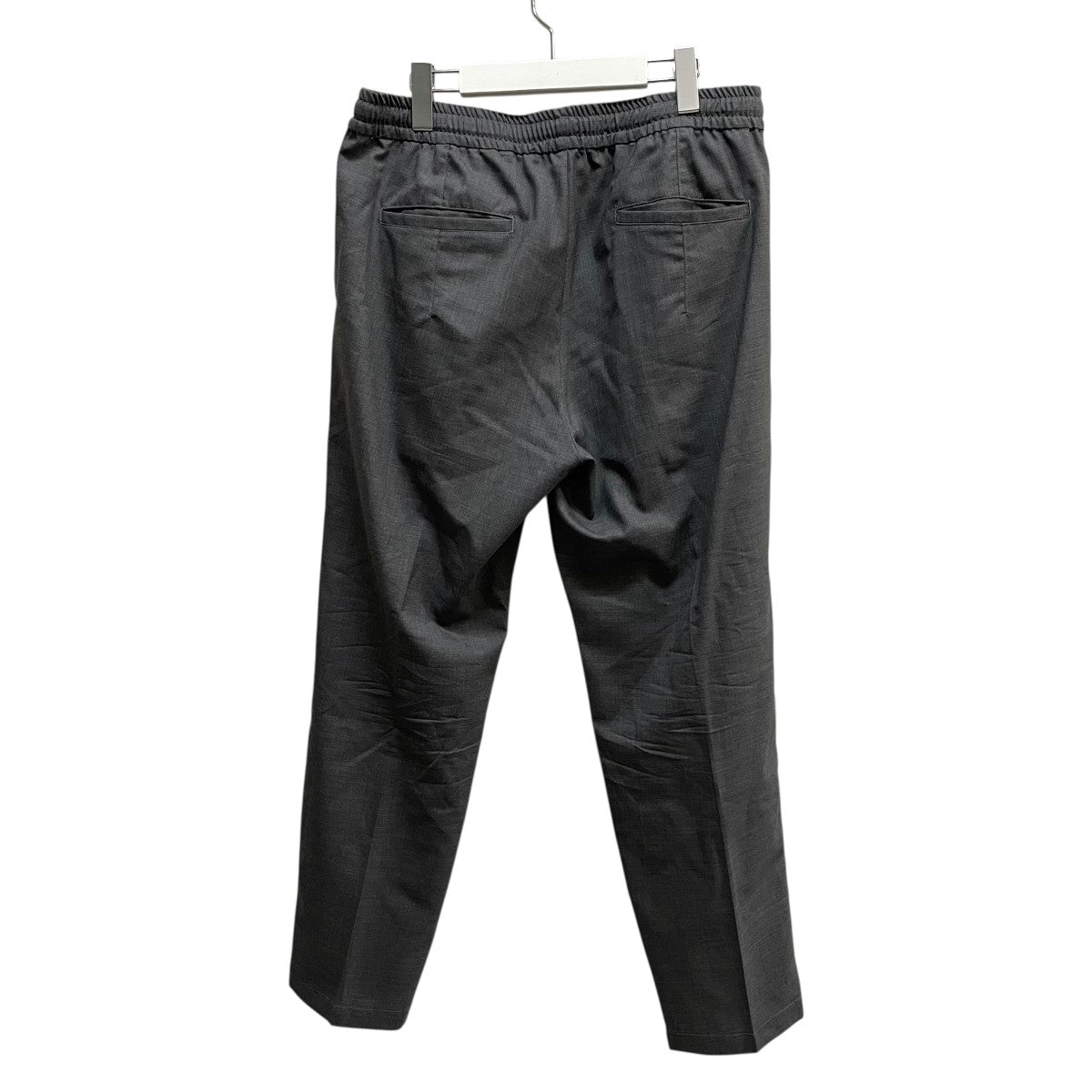 uniform experiment WOOL WIDE TAPERED 1TUCK EASY PANTSイージーパンツUE-220021 古着・中古-2枚目のアイテム画像