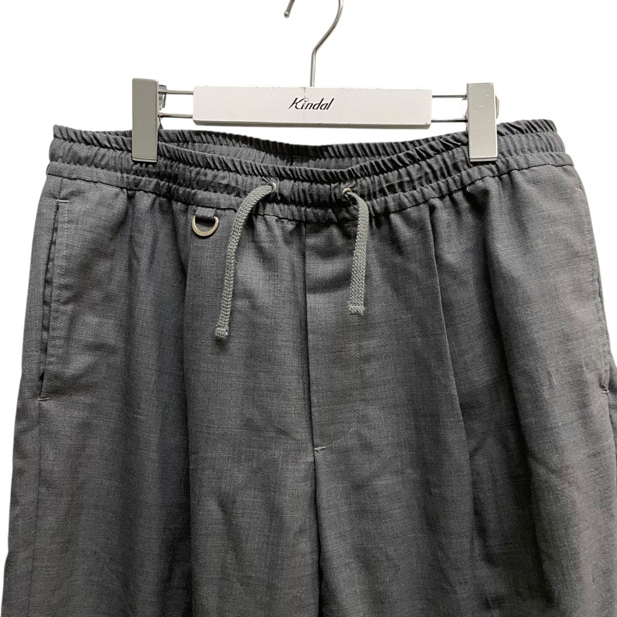 uniform experiment WOOL WIDE TAPERED 1TUCK EASY PANTSイージーパンツUE-220021 古着・中古-3枚目のアイテム画像