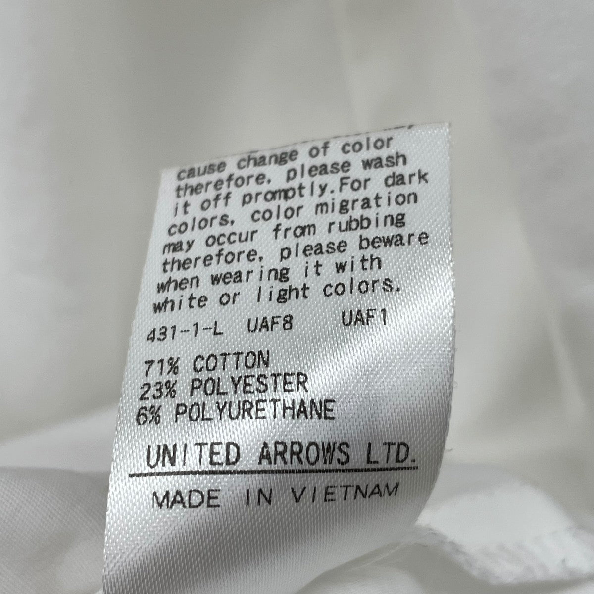 UNITED ARROWS TOKYO バルーンタックブラウス1521-162-1456 古着・中古-7枚目のアイテム画像