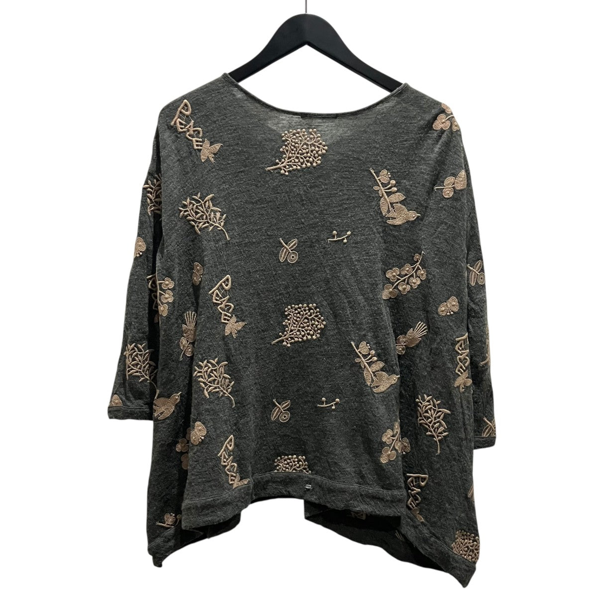 mina perhonen 刺繍ブラウス9a8274 古着・中古-2枚目のアイテム画像