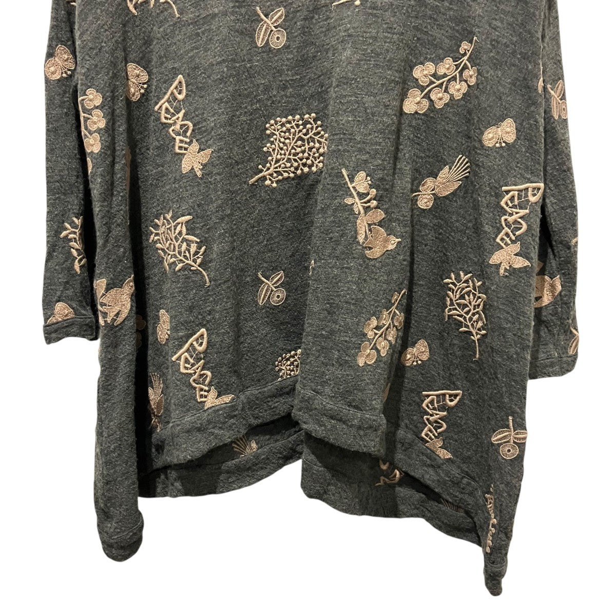 mina perhonen 刺繍ブラウス9a8274 古着・中古-6枚目のアイテム画像