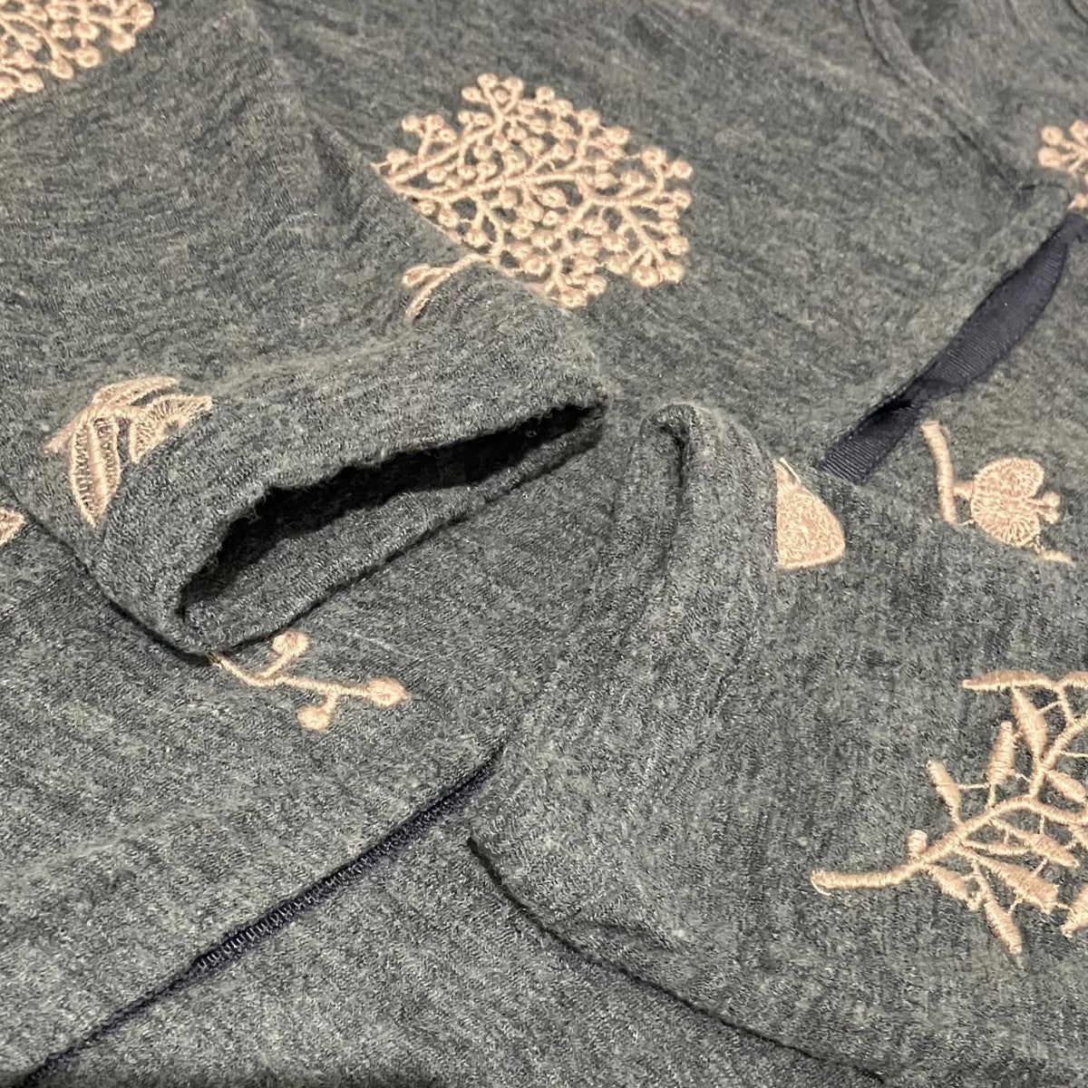 mina perhonen 刺繍ブラウス9a8274 古着・中古-7枚目のアイテム画像