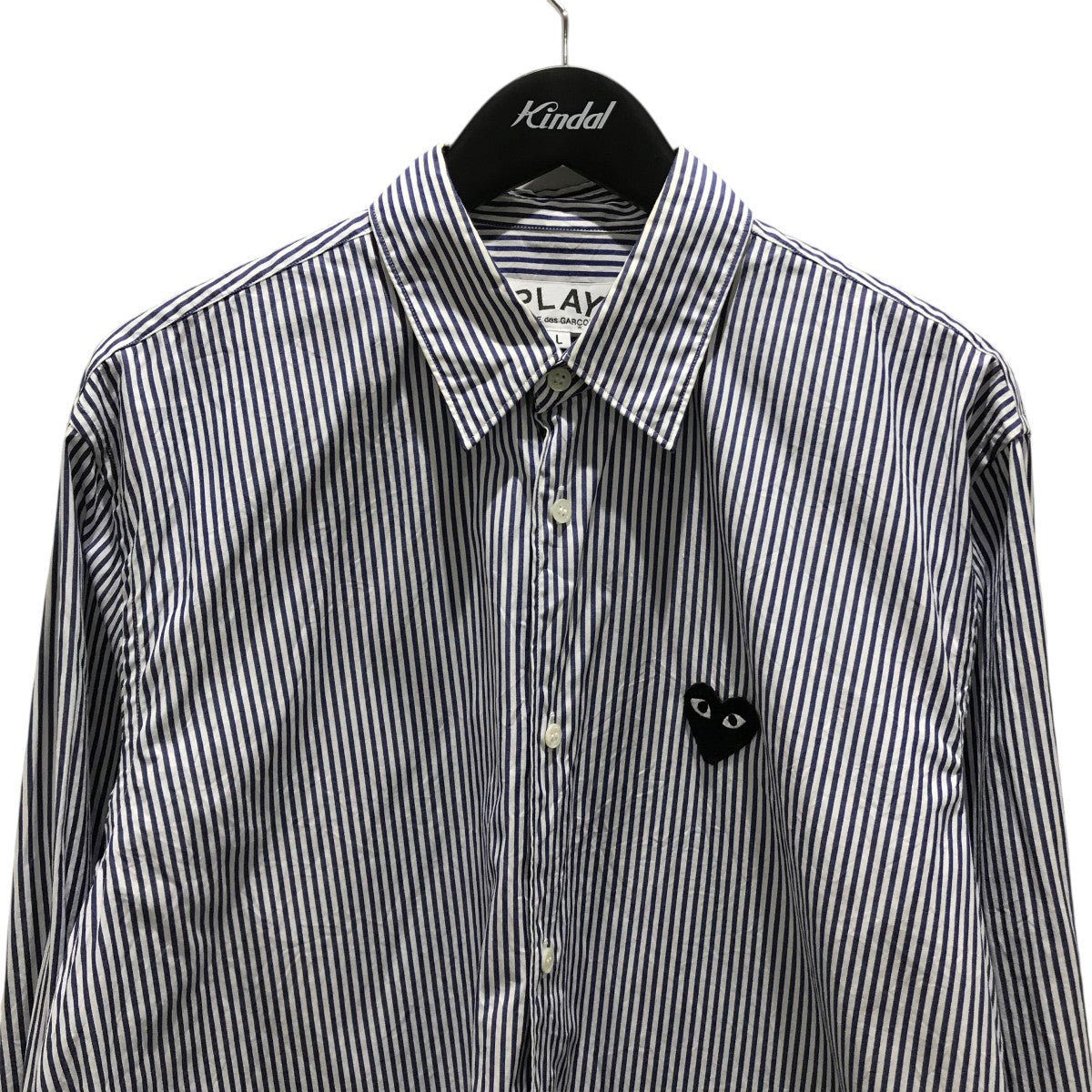 【最終値下げ】コムデギャルソン　ストライプシャツ コムデギャルソンCDG限定ストライプ・シャツ | コムデギャルソン
