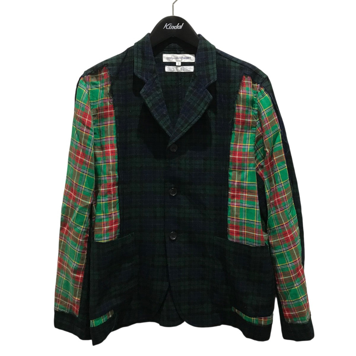 希少✨ 80s COMME des GARÇONS ジャケット 切替 フリル COMME des GARCONS SHIRT(コムデギャルソンシャツ) 切替