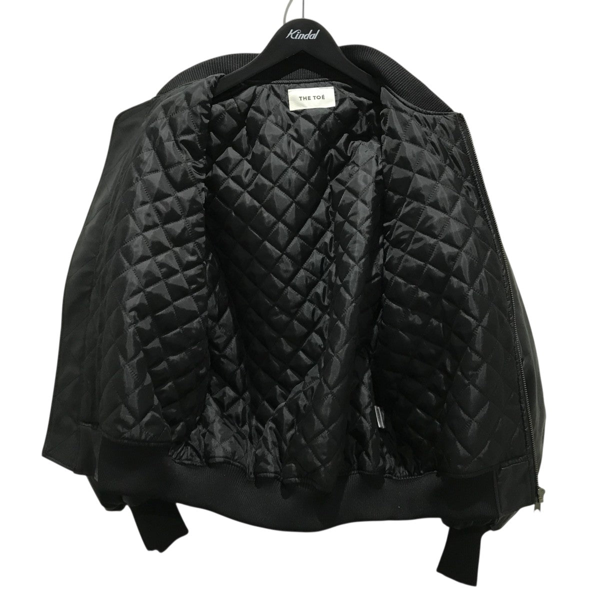 THE TOE(ザトゥー) 【Oxford Leather MA-1】フェイクレザーボンバー