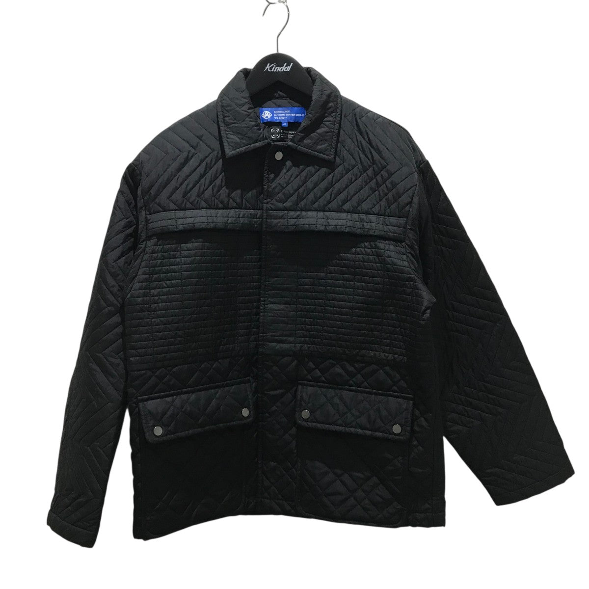 ジャケット・アウター ANREALAGE 24SS PANEL PATCHWORK LONG MA-1 ANREALAGE｜パネルパッチワークロングMA-1