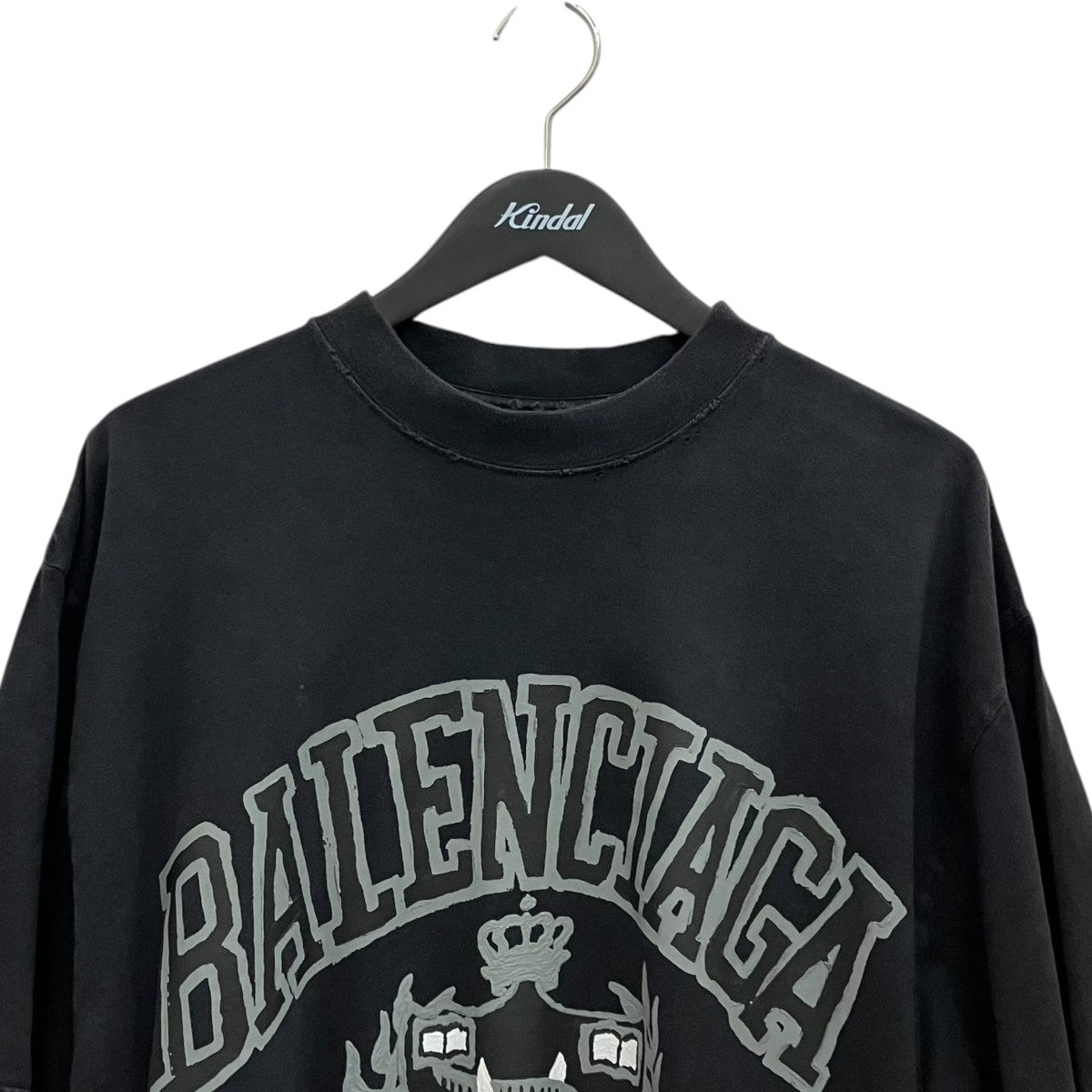 BALENCIAGA カレッジロゴペイントTシャツ739784 古着・中古-3枚目のアイテム画像
