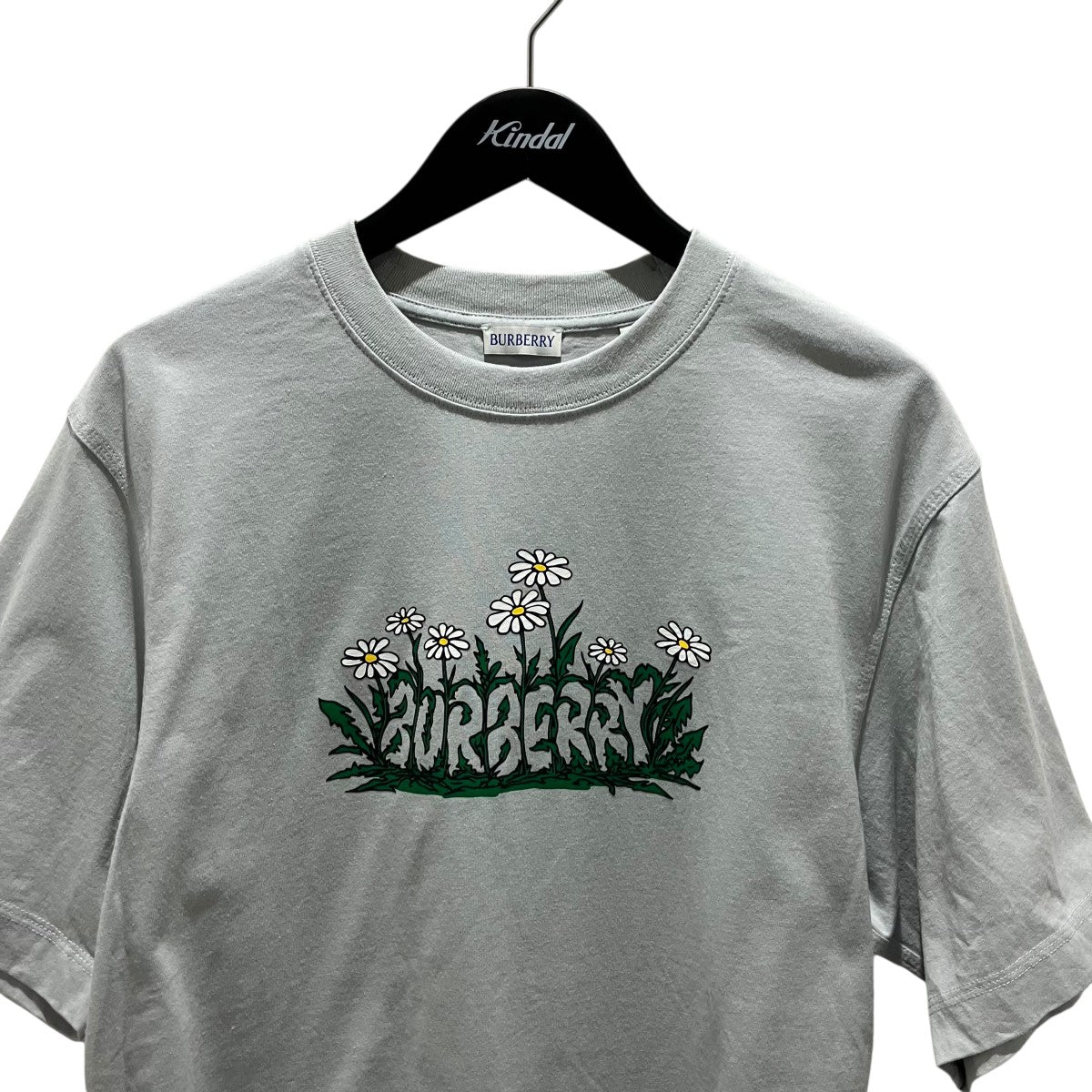 極美品　BurberryバーバリーロゴTシャツ　グレー14Y164cm大人着用可 BURBERRY - 極美品 BurberryバーバリーロゴTシャツ グレー14Y164cm大人