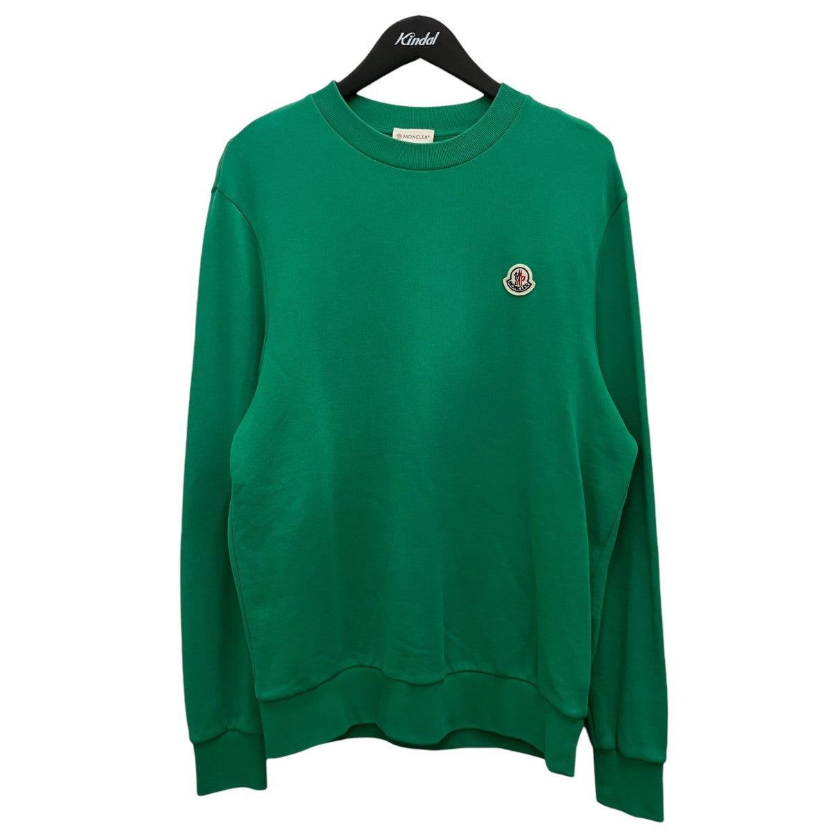 MONCLER 胸ワッペンスウェットC-SCOM-22-43219 古着・中古-1枚目のアイテム画像