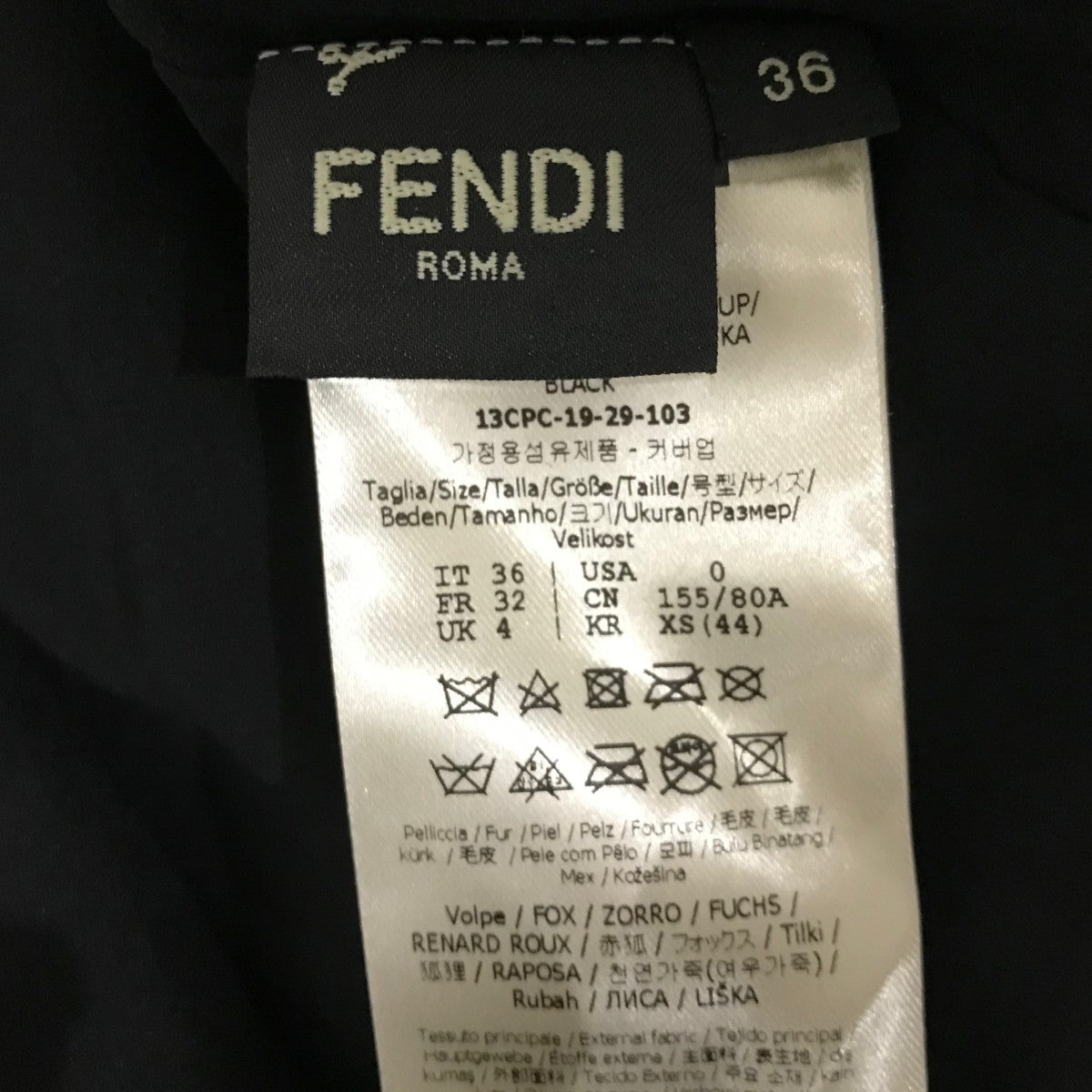 フォックスファーケープFNZ493 A8QE F0GME