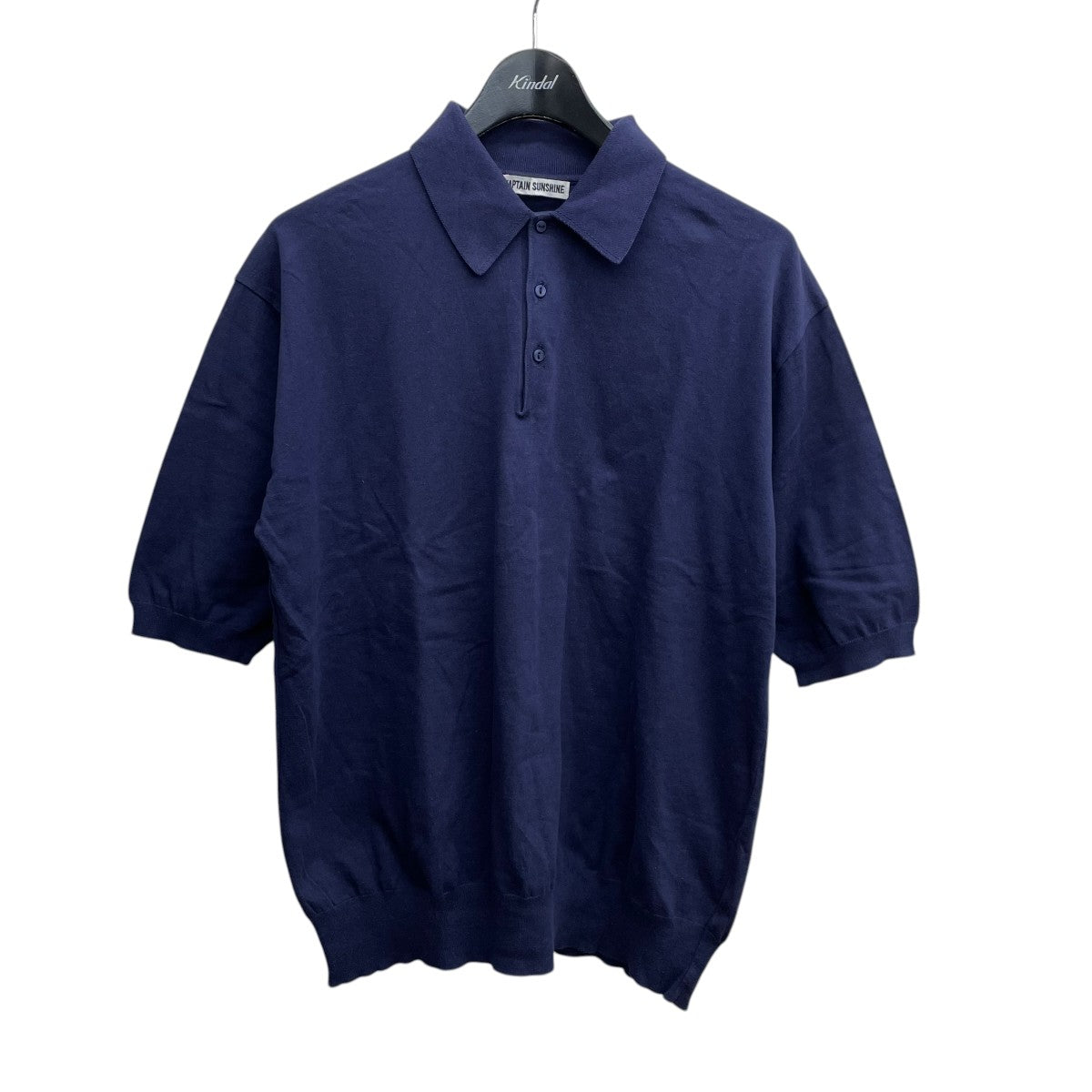 KAPTAIN SUNSHINE Cotton Knit PoloshirtコットンポロシャツKS25SKN06 古着・中古-1枚目のアイテム画像