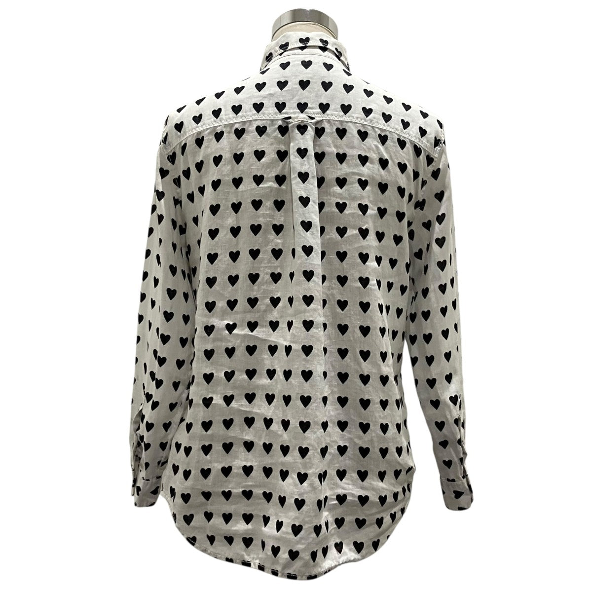 BURBERRY ハートプリントシャツ4017848 古着・中古-2枚目のアイテム画像