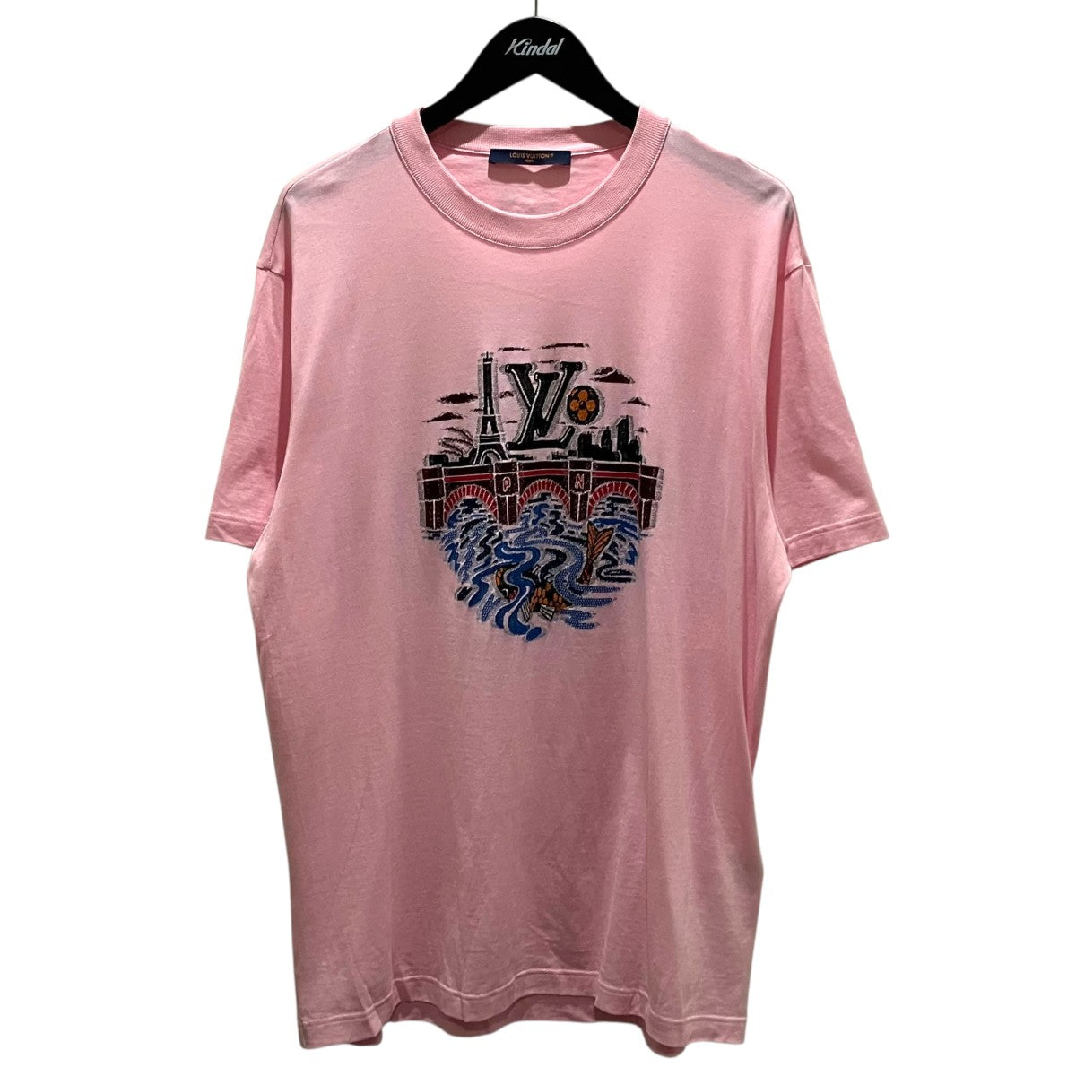 LOUIS VUITTON 25AWインターシャグラフィックTシャツHTY97W 古着・中古-1枚目のアイテム画像