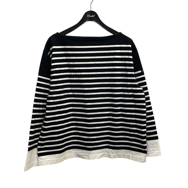 美品＊outil ウティ　バスクシャツ OUTIL(ウティ) バスクシャツTRICOT AAST TRICOT AAST ブラックホワイト