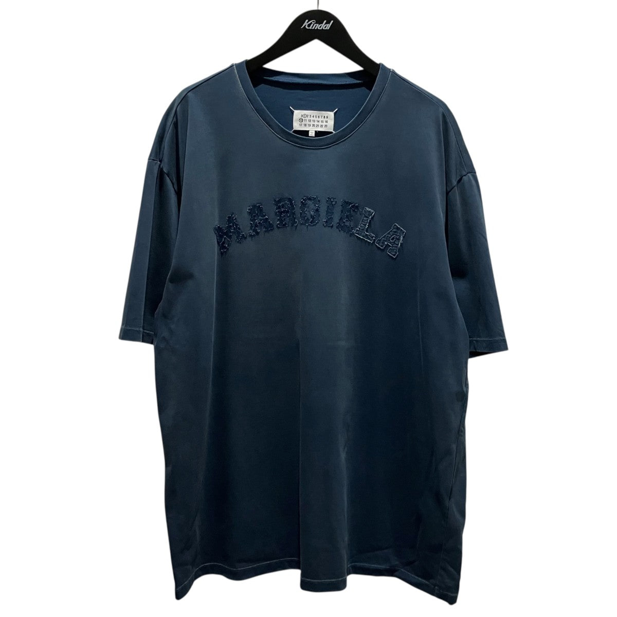 Martin Margiela 10 23SS【オーバーサイズオーバーダイロゴTシャツ】クルーネックカットソーS50GC0685 古着・中古-1枚目のアイテム画像