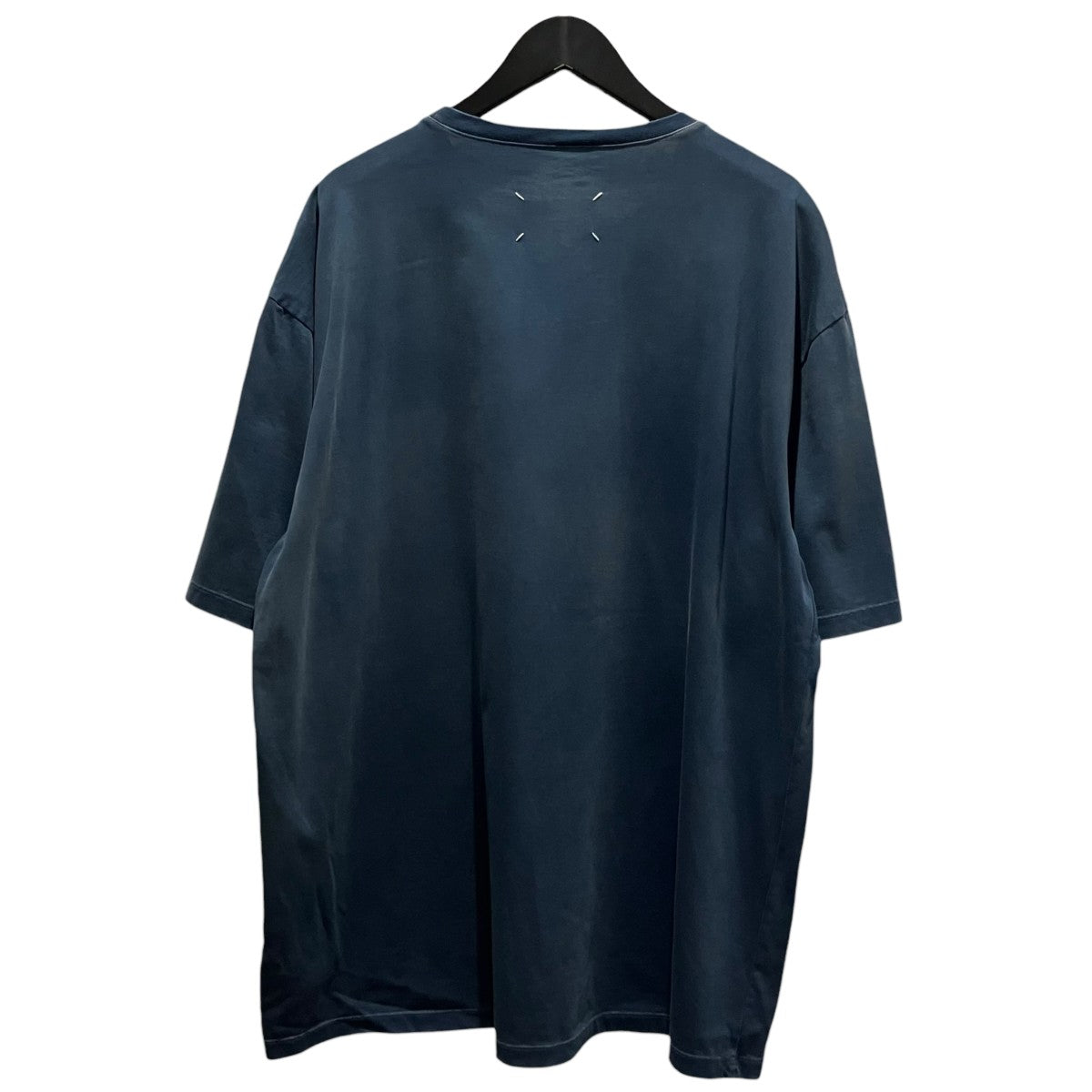 Martin Margiela 10 23SS【オーバーサイズオーバーダイロゴTシャツ】クルーネックカットソーS50GC0685 古着・中古-2枚目のアイテム画像