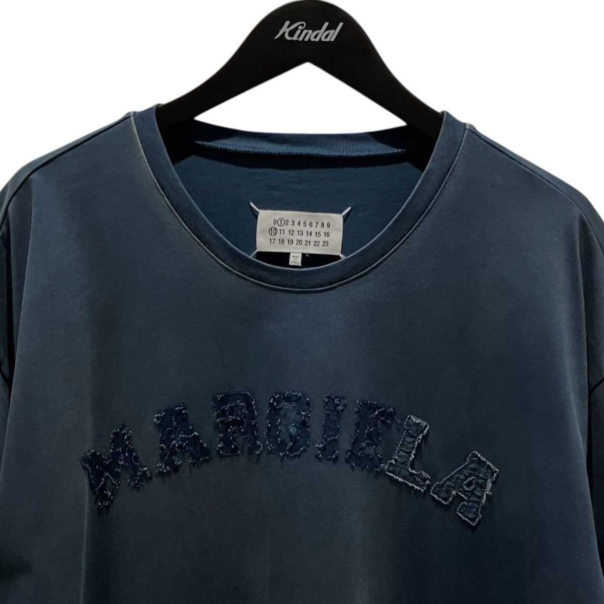 Martin Margiela 10 23SS【オーバーサイズオーバーダイロゴTシャツ】クルーネックカットソーS50GC0685 古着・中古-3枚目のアイテム画像