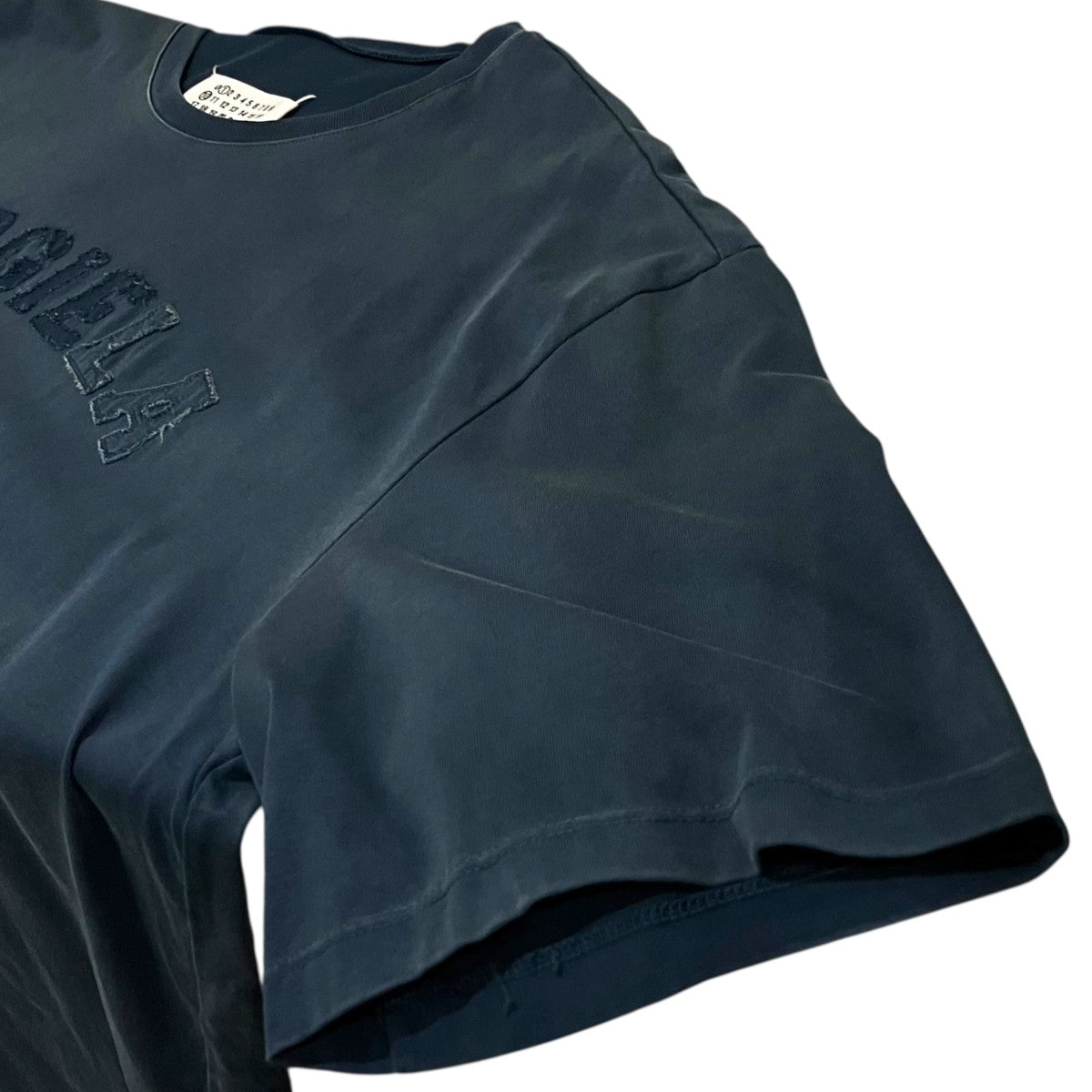 Martin Margiela 10 23SS【オーバーサイズオーバーダイロゴTシャツ】クルーネックカットソーS50GC0685 古着・中古-5枚目のアイテム画像