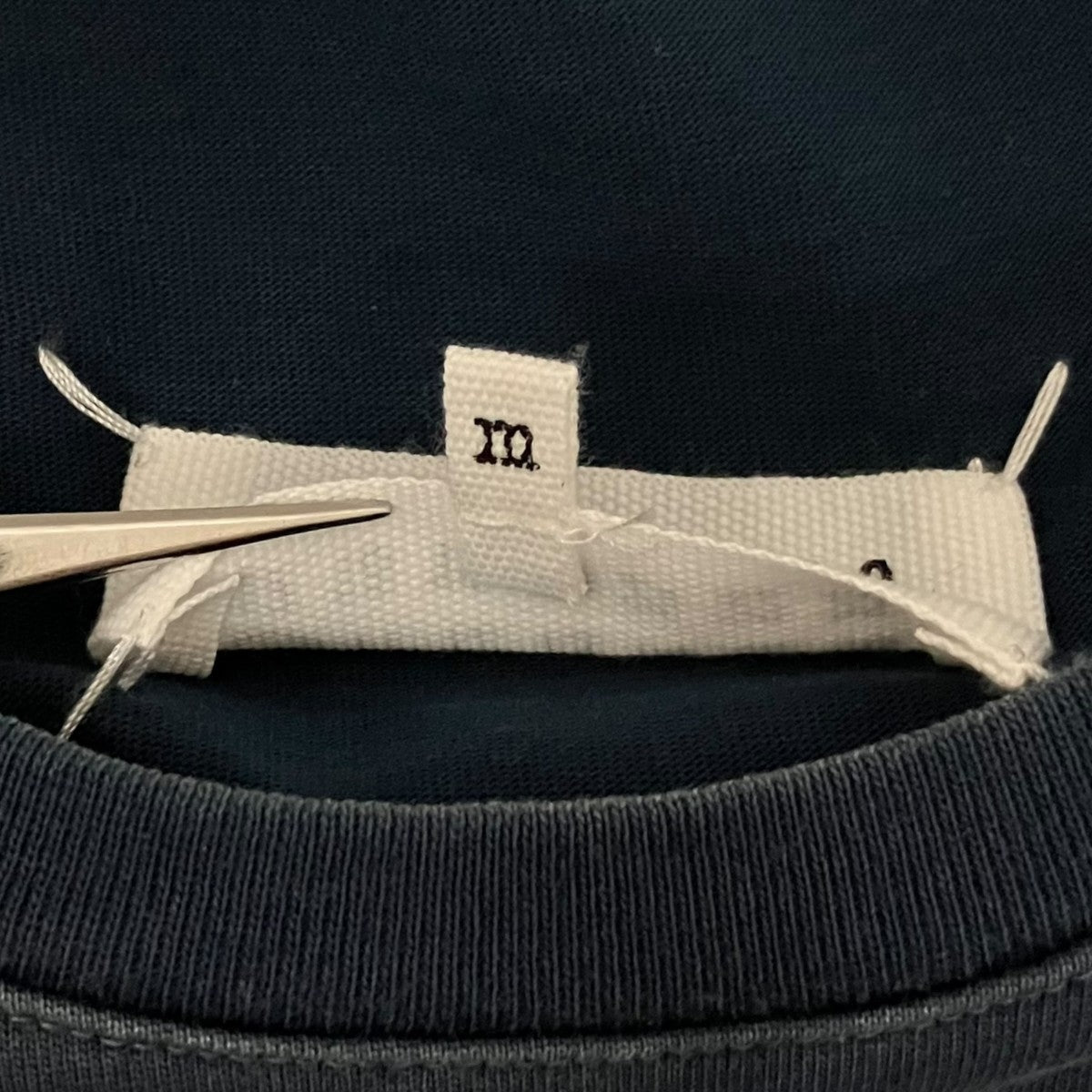 Martin Margiela 10 23SS【オーバーサイズオーバーダイロゴTシャツ】クルーネックカットソーS50GC0685 古着・中古-6枚目のアイテム画像