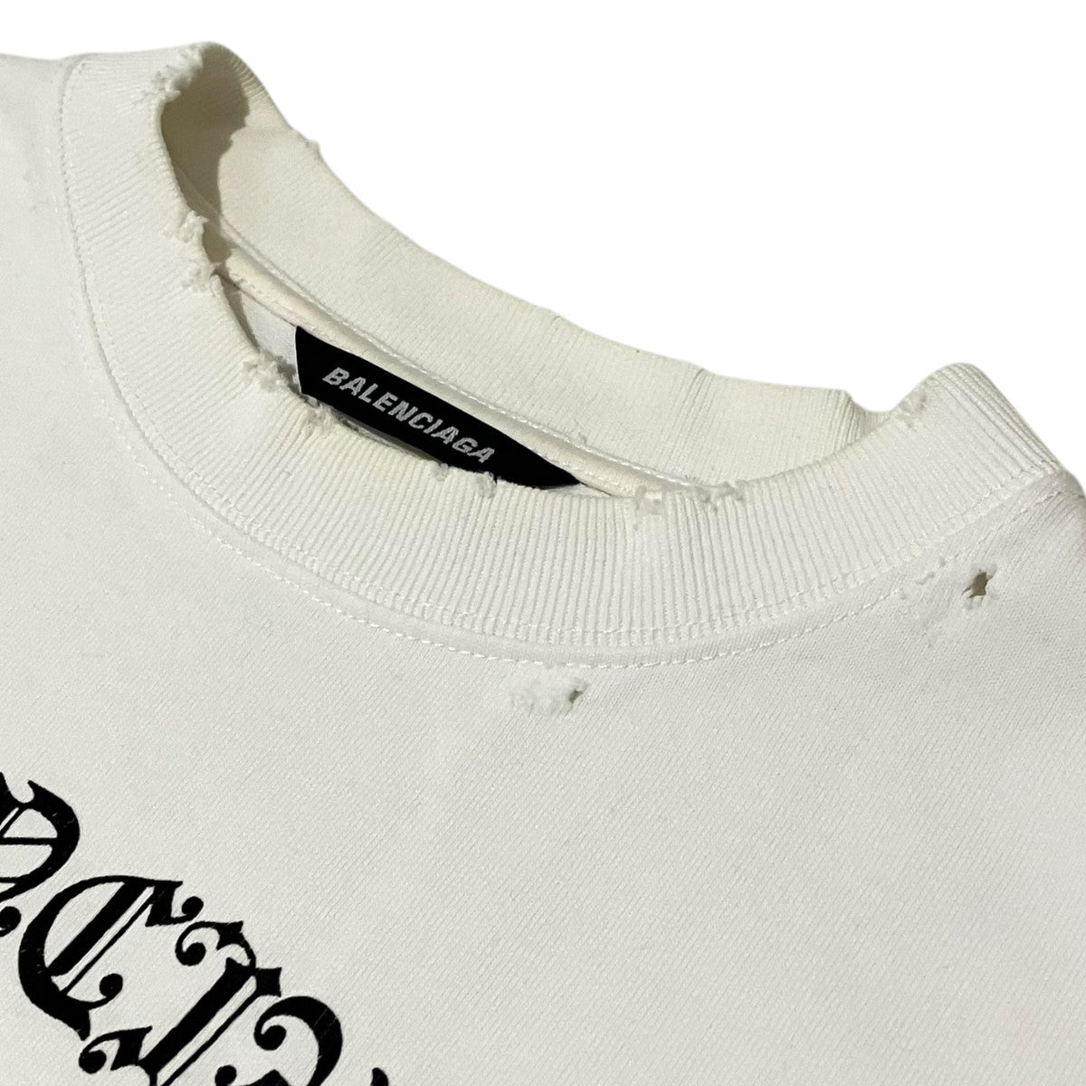 BALENCIAGA 【FREE YOUR MIND T-SHIRT】フリーマインドプリントTシャツ641614 古着・中古-6枚目のアイテム画像