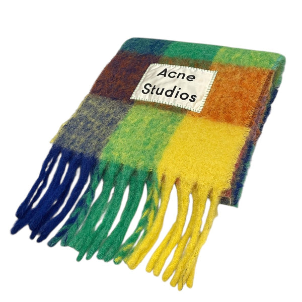 ACNE STUDIOS(アクネストゥディオズ) チェックマフラー マルチカラー