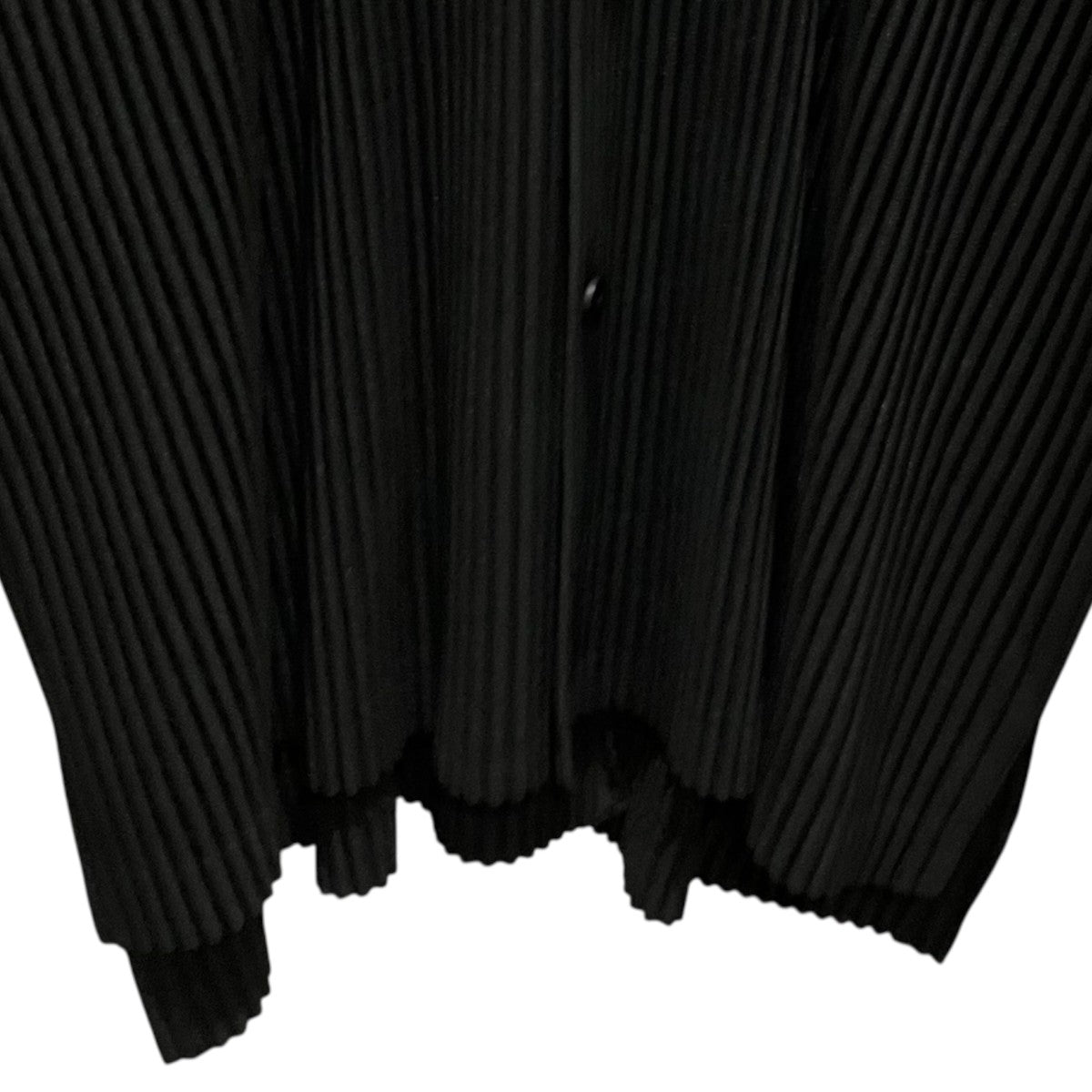 HOMME PLISSE ISSEY MIYAKE プリーツオープンカラー半袖シャツHP53JJ072 古着・中古-4枚目のアイテム画像