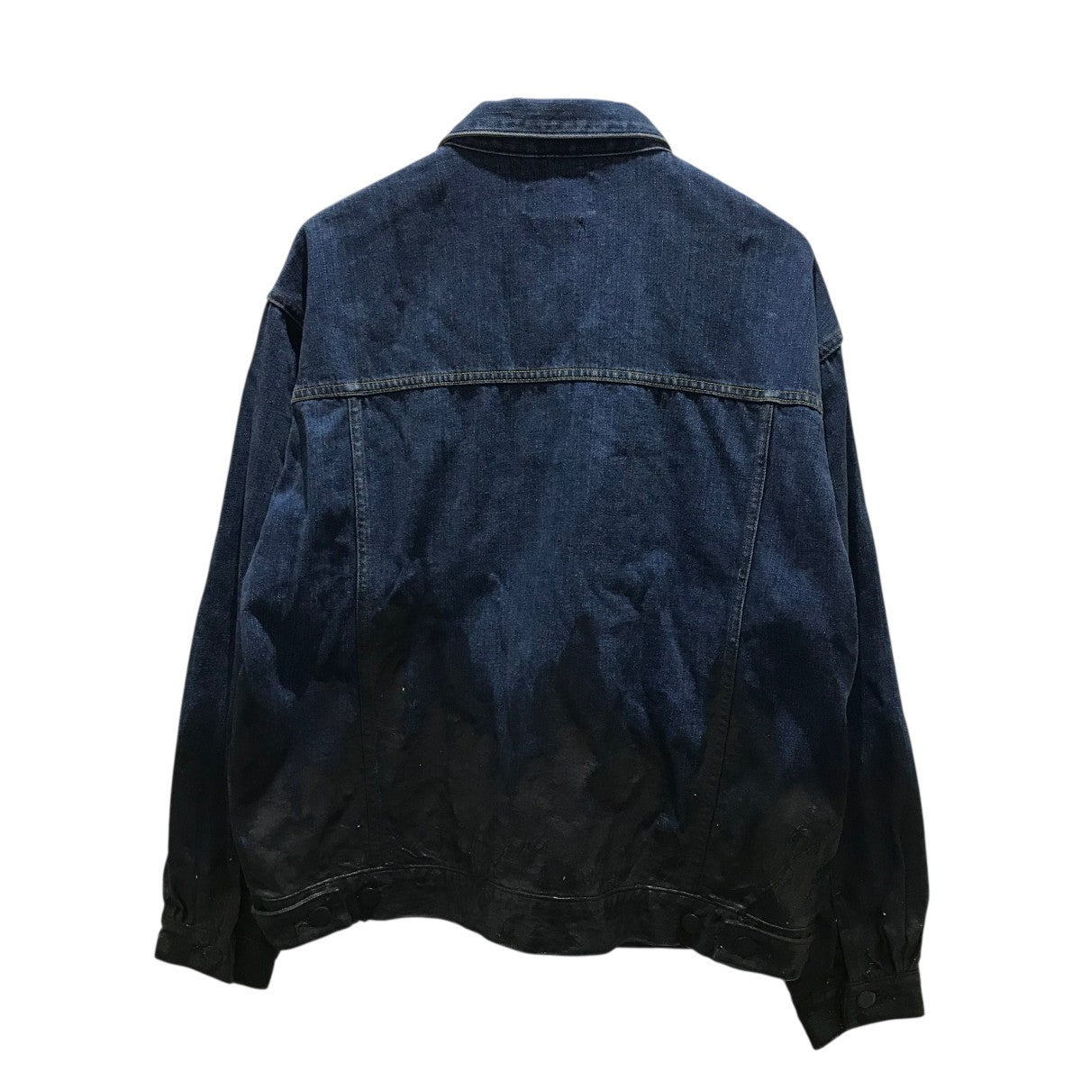 YOKE(ヨーク) レザーシャツジャケット YK25SS0904B ネイビー サイズ 4