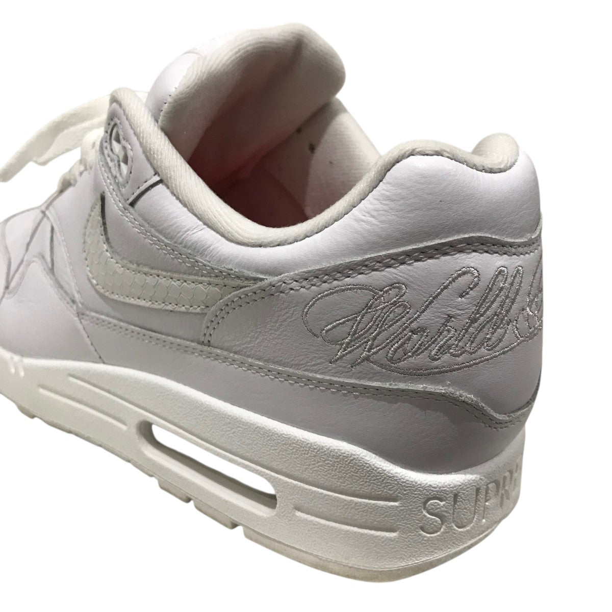 27.5cm SUPREME x NIKE AIR MAX TAILWIND 4 White/Red SS19 Supreme(シュプリーム) ⁄ NIKE⁄19AW⁄AIR MAX 95 LUX⁄スニーカー⁄27.5cm