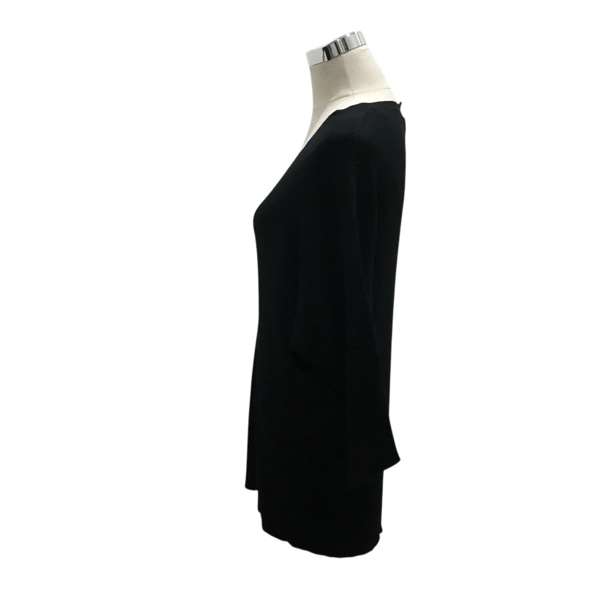BALENCIAGA Garde-Robeシルクリブニットワンピース724989 古着・中古-5枚目のアイテム画像