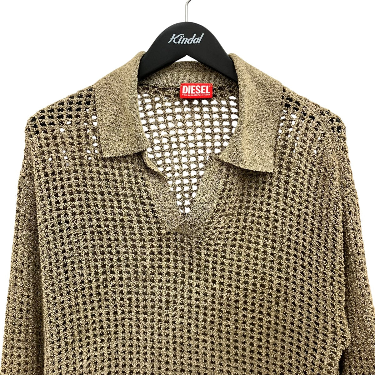 DIESEL 【K-SQUARED】長袖ポロプルオーバーシャツP01507 古着・中古-3枚目のアイテム画像