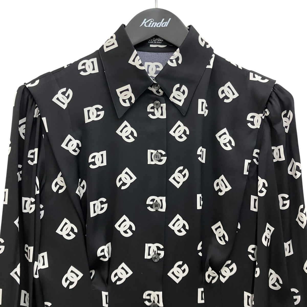 総柄シャツF5970T