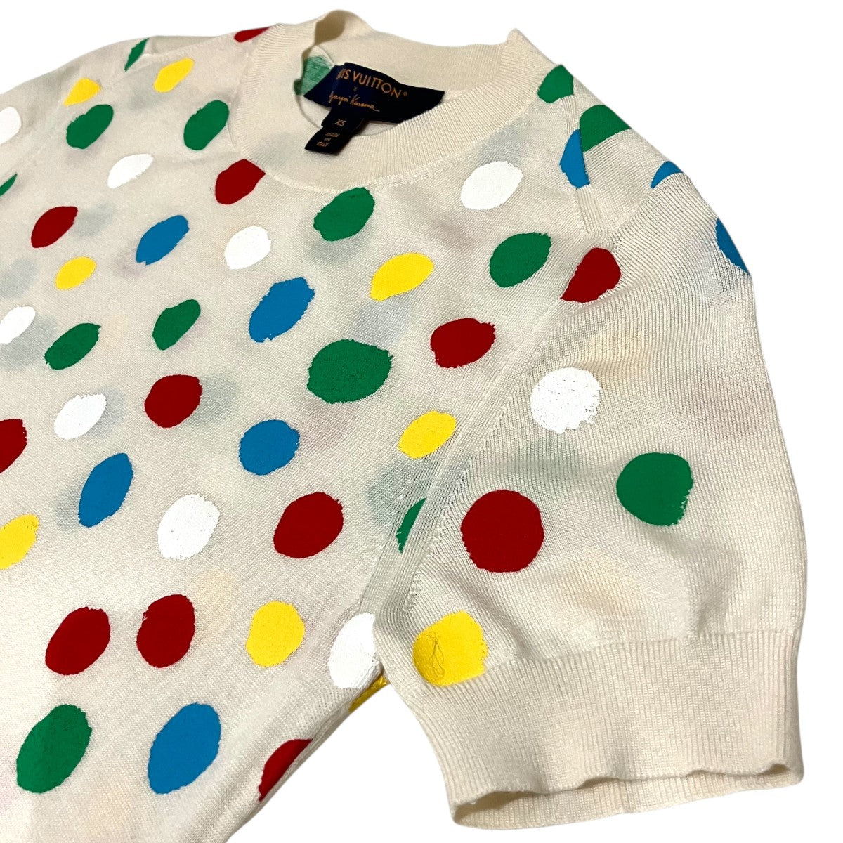 LOUIS VUITTON×草間彌生 ドットペイントニットRW231J YB8 古着・中古-6枚目のアイテム画像