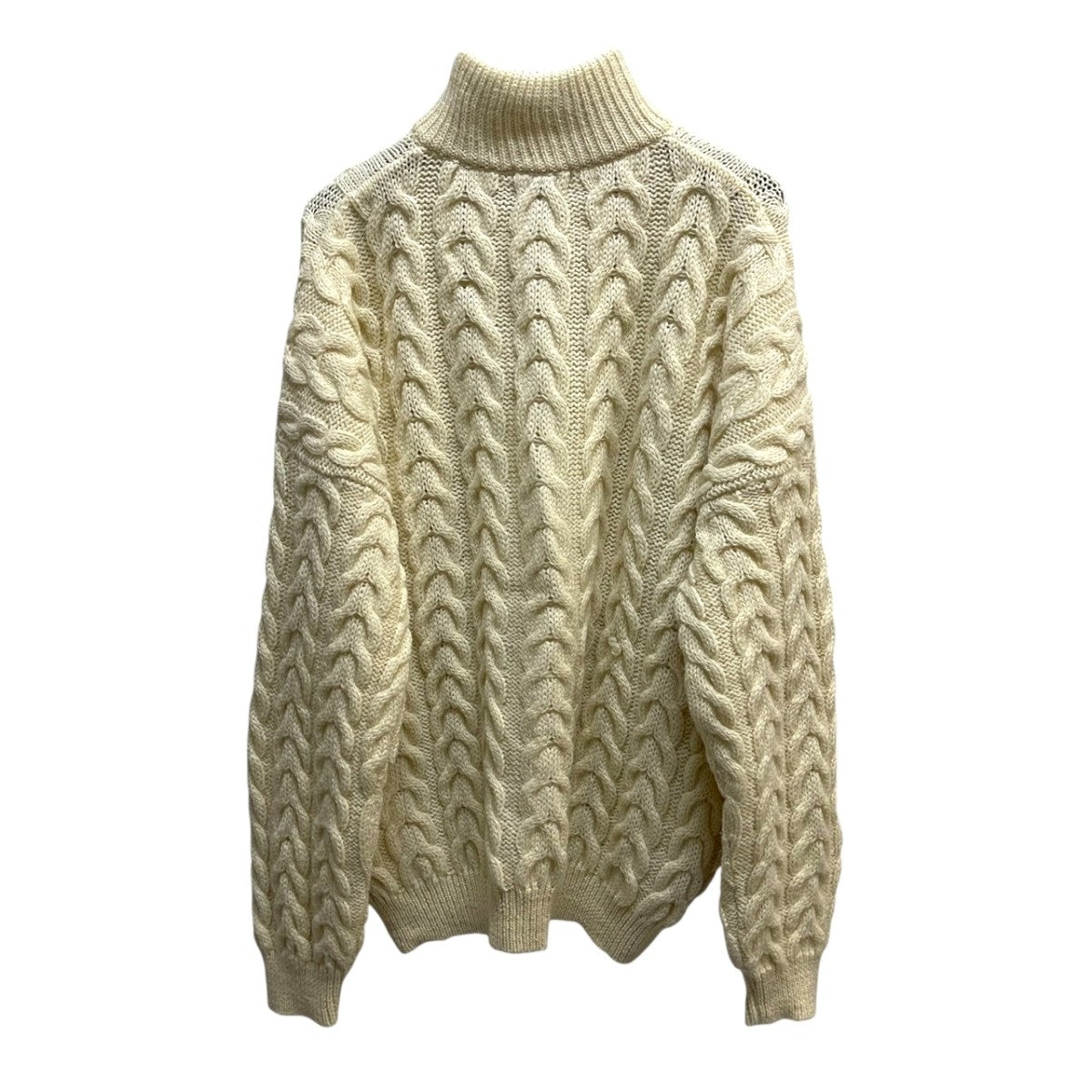 Bosworth Arans×MONKEY TIME ハーフジップニット 古着・中古-2枚目のアイテム画像