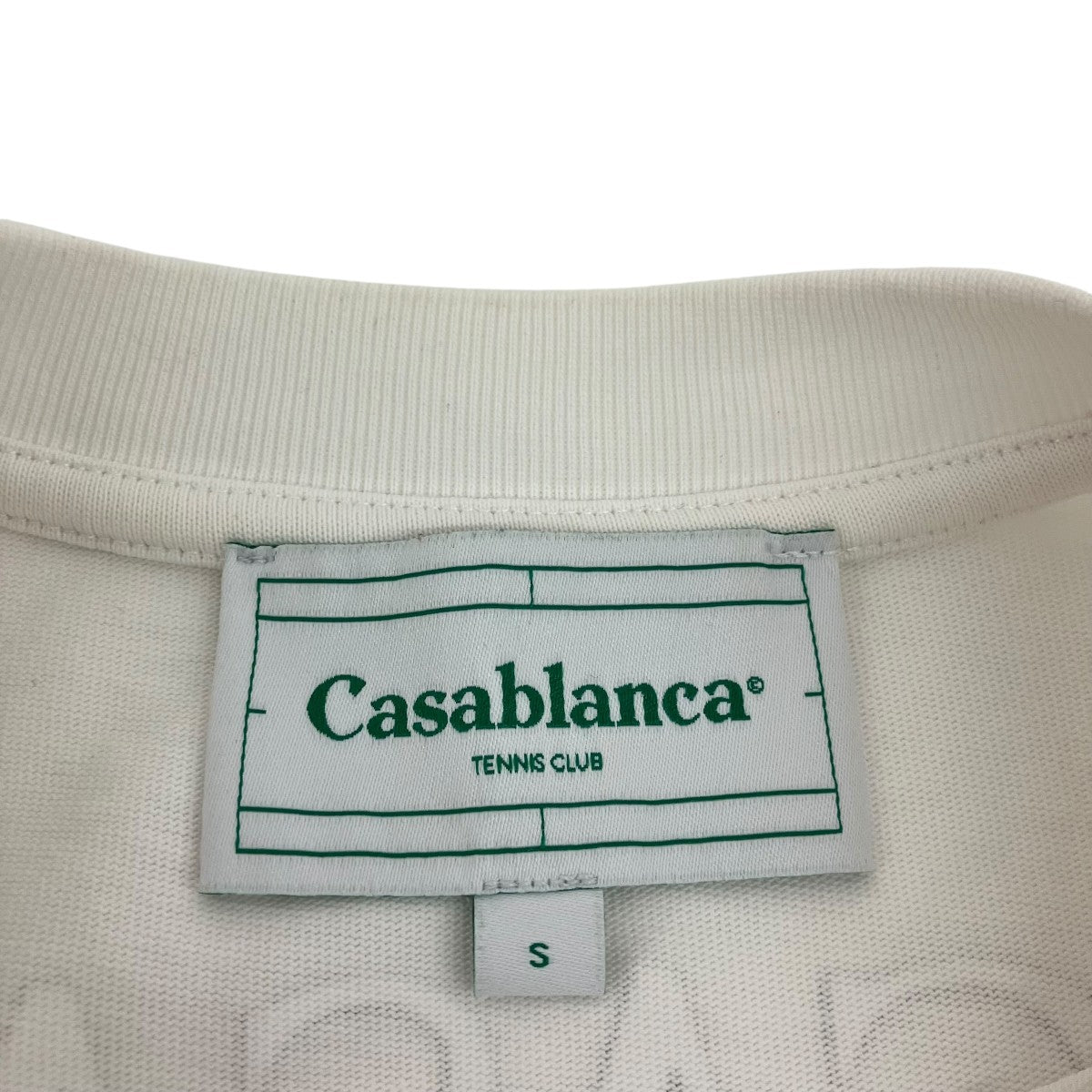 CASABLANCA バックプリントTシャツMF23-JTS-001-40 古着・中古-7枚目のアイテム画像