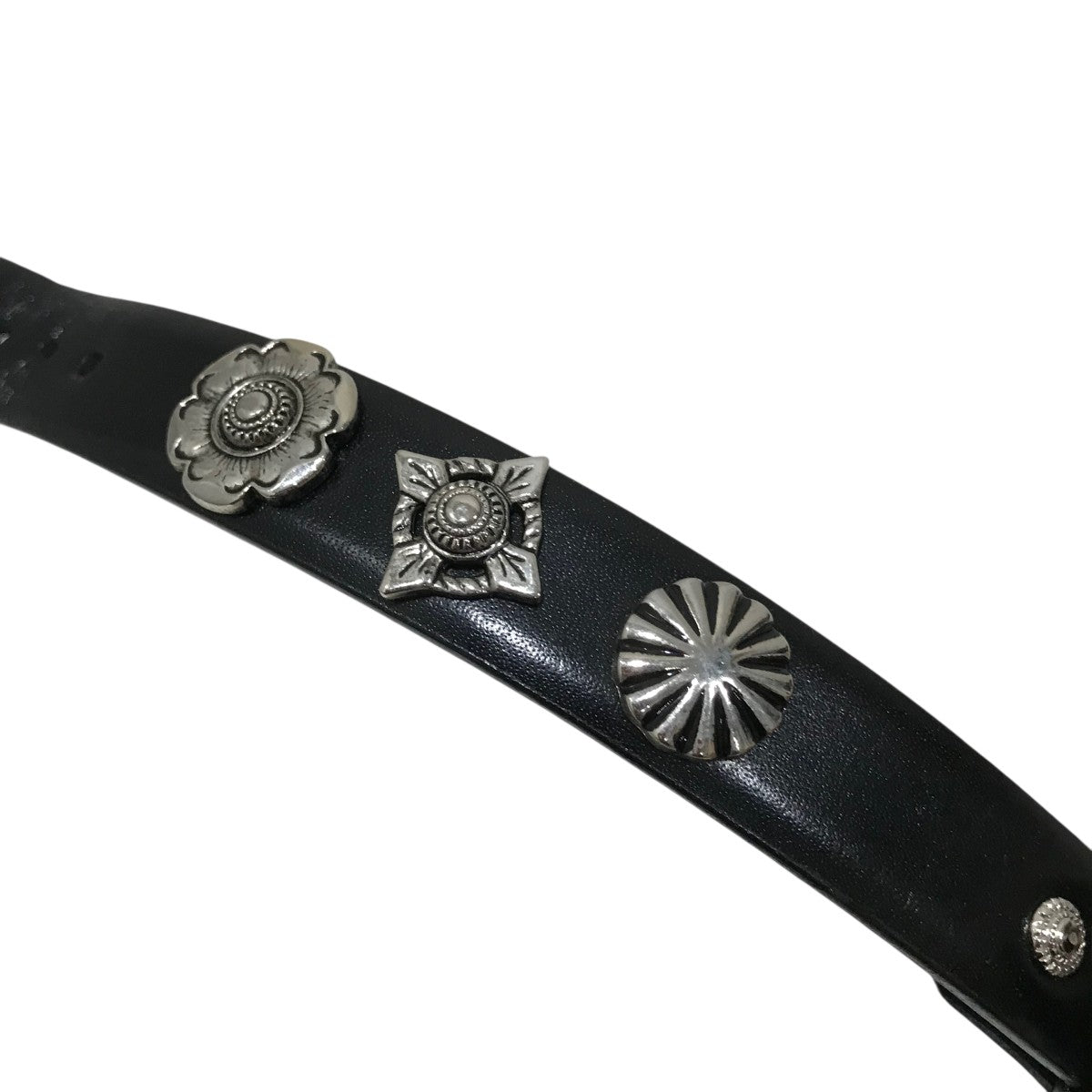 TOGA pulla ブラックレザーブレスレット TOGA PULLA(トーガプルラ) ﾌﾞﾚｽﾚｯﾄ ブラック｜【公式】カインドオル