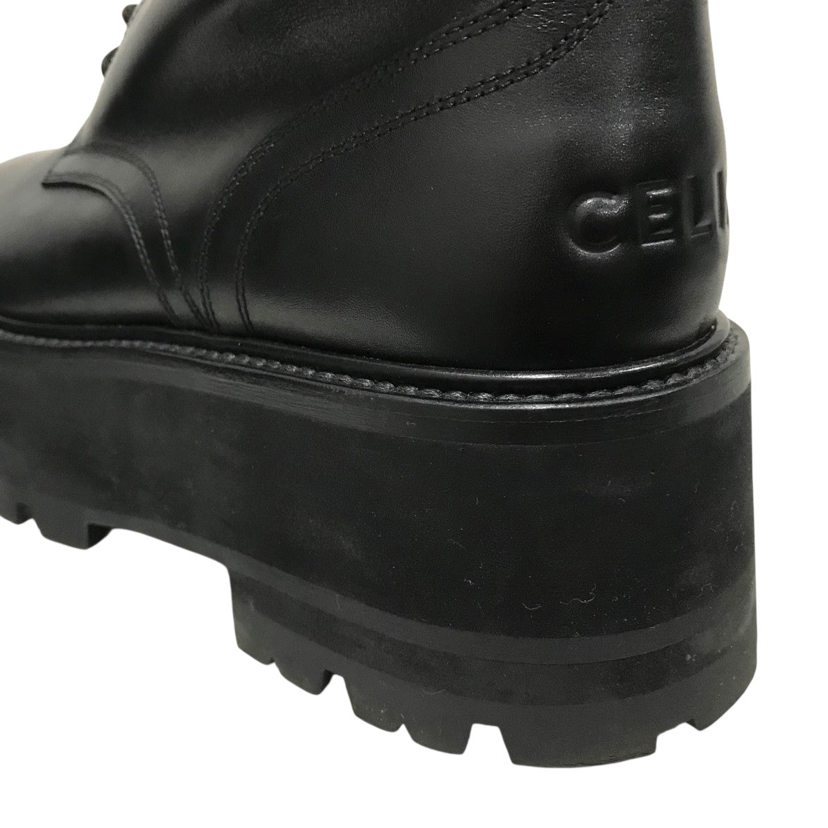 CELINE(セリーヌ) バルキーマックスブーツ ブラック サイズ 42｜【公式
