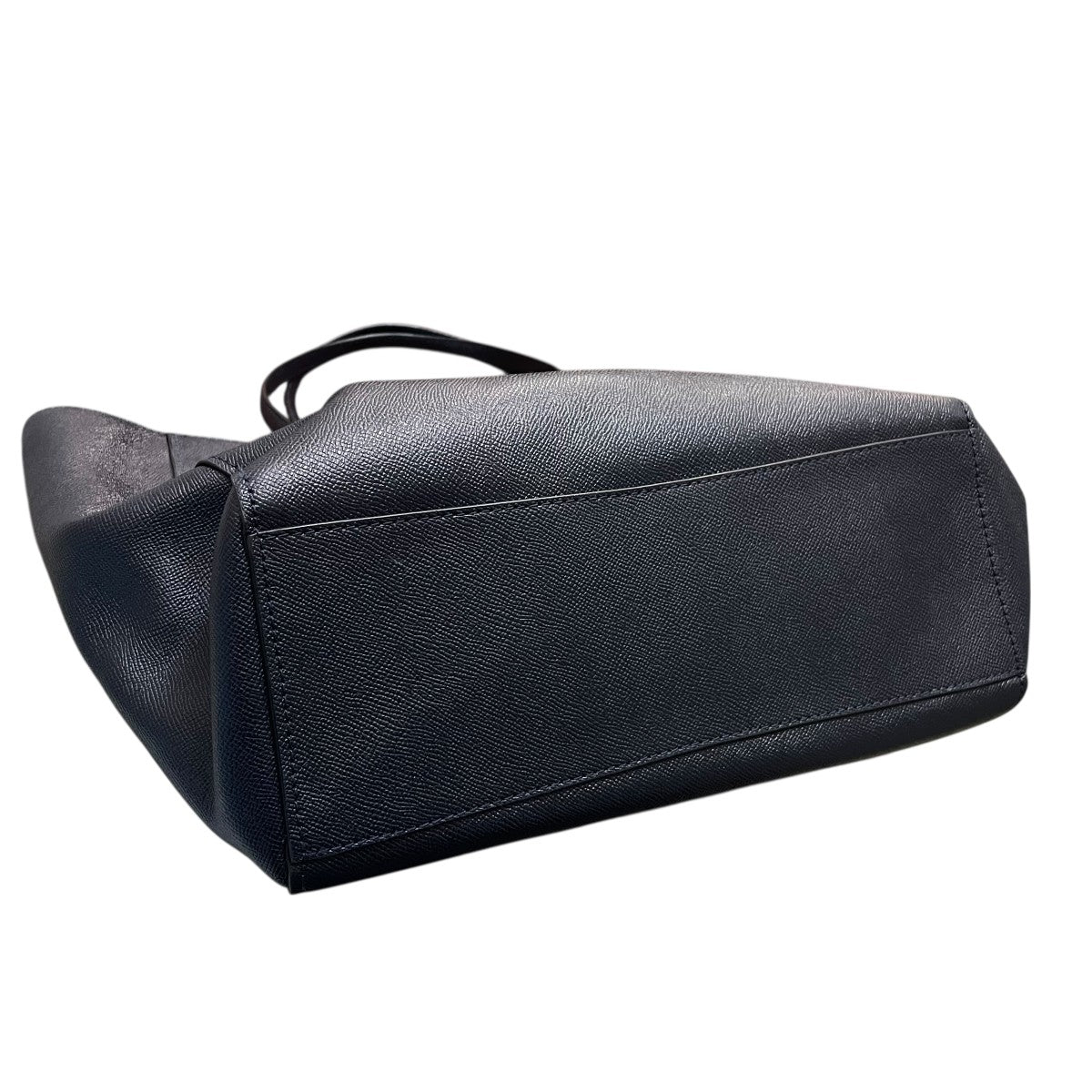 COACH ネイビー レザー トートバッグ COACH(コーチ) レザートートバッグ57443 57443 ネイビー｜【公式