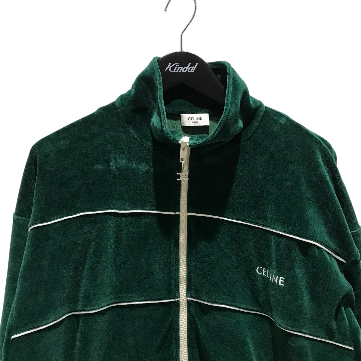 CELINE(セリーヌ) ベロアトラックジャケット2Y69B679I 2Y69B679I