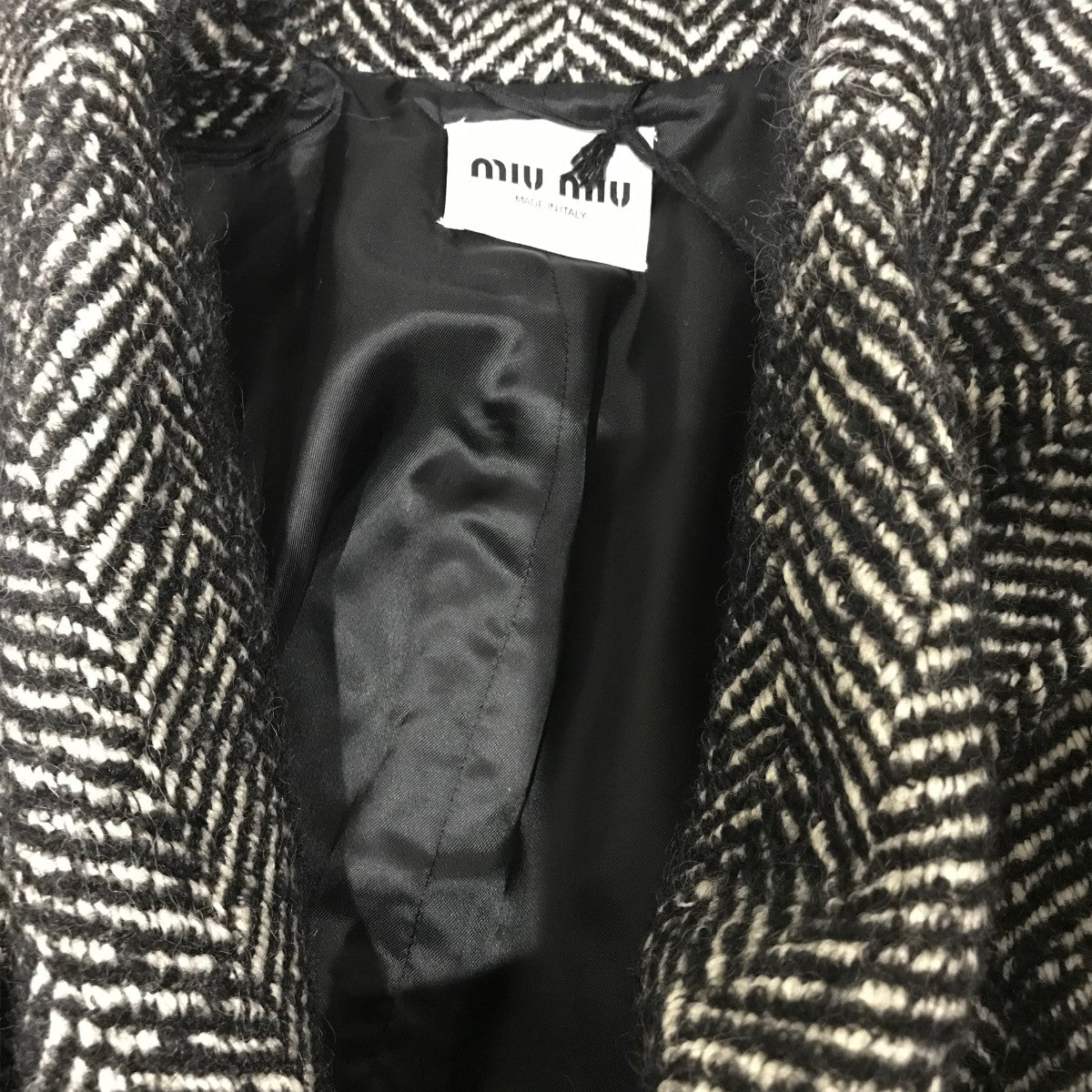 MIU MIU ダブルプレストジャケットMH1888 古着・中古-6枚目のアイテム画像