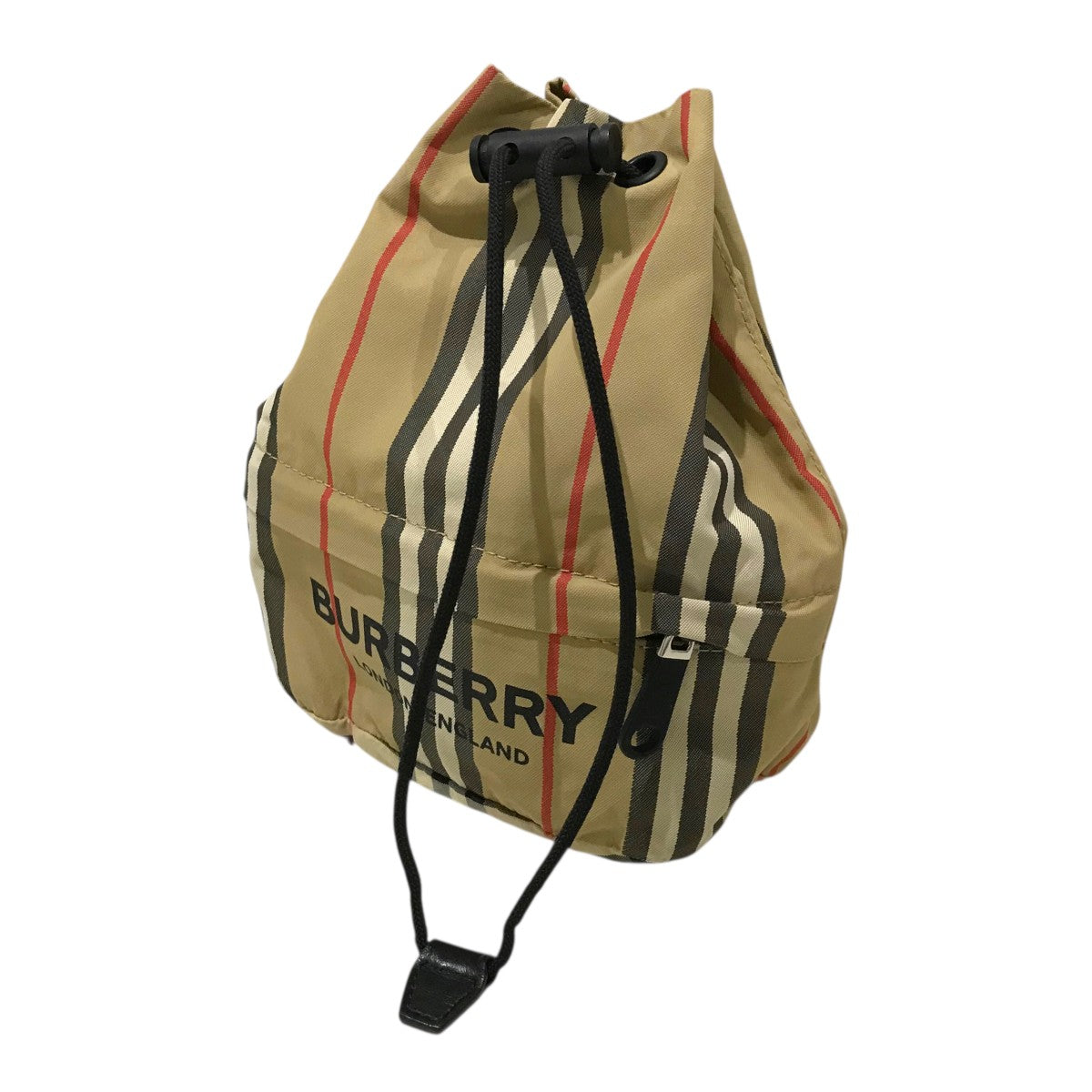 BURBERRY 巾着ショルダーバッグ 古着・中古-1枚目のアイテム画像
