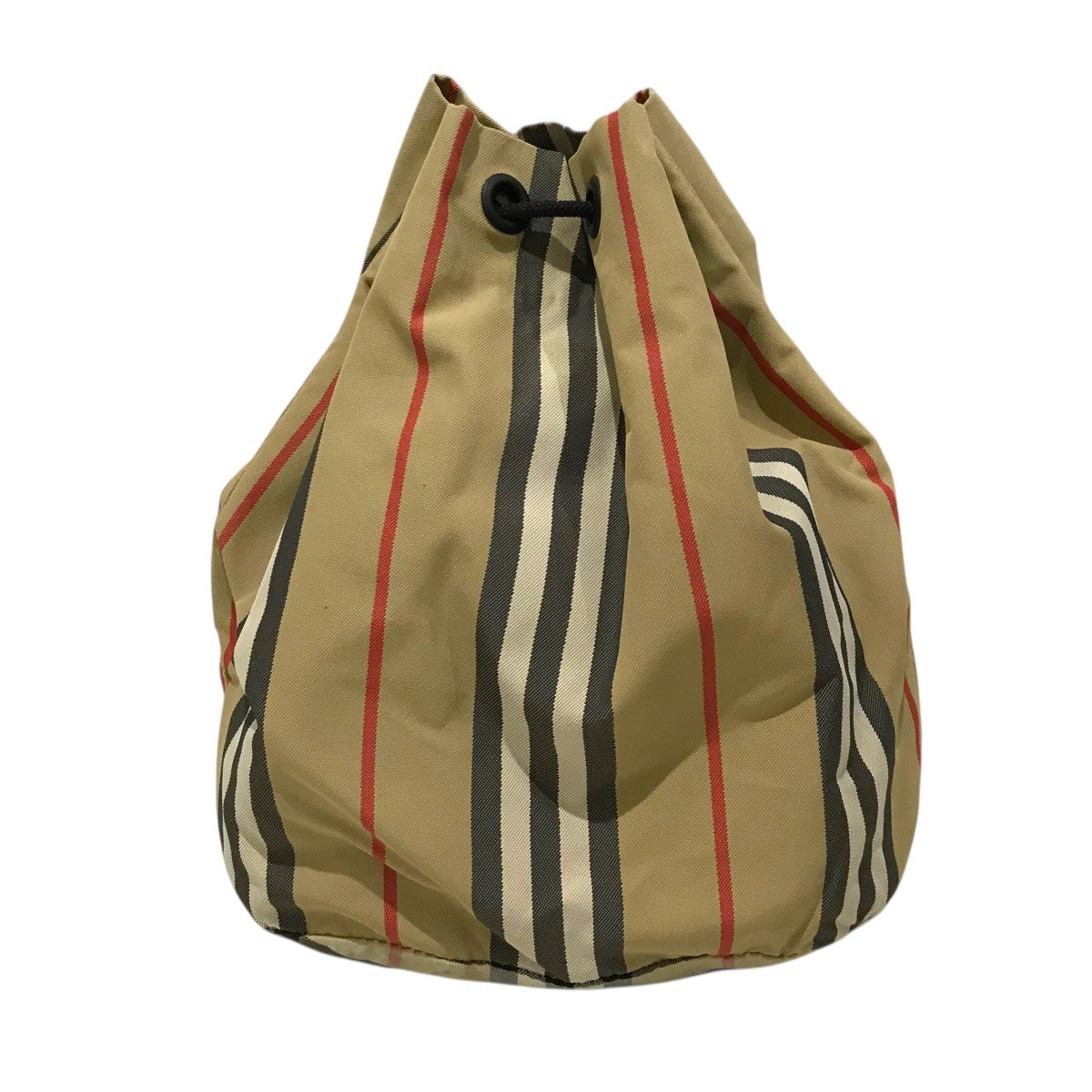 BURBERRY 巾着ショルダーバッグ 古着・中古-3枚目のアイテム画像