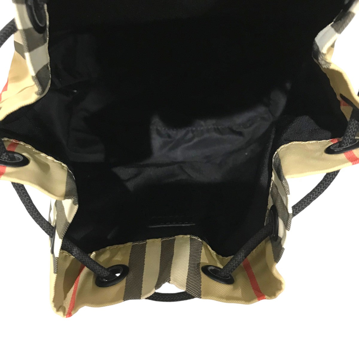 BURBERRY 巾着ショルダーバッグ 古着・中古-7枚目のアイテム画像