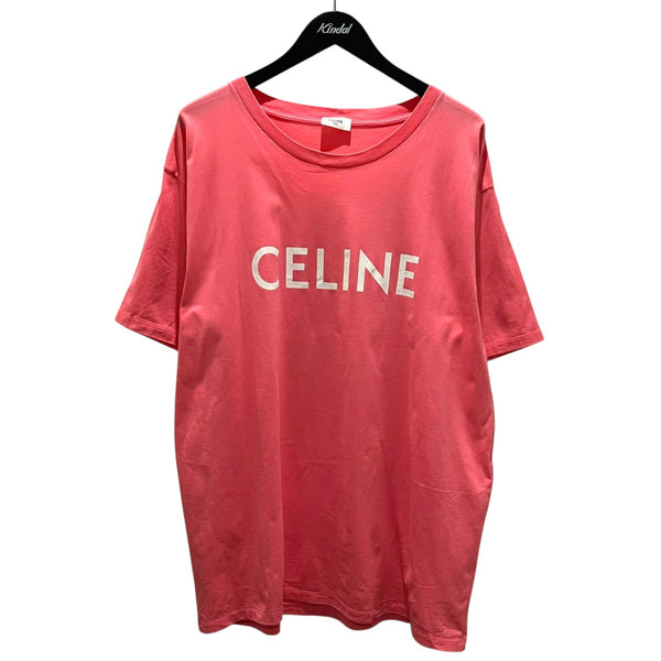 CELINE(セリーヌ) ロゴプリントTシャツ2X681671Q 2X681671Q ピンク